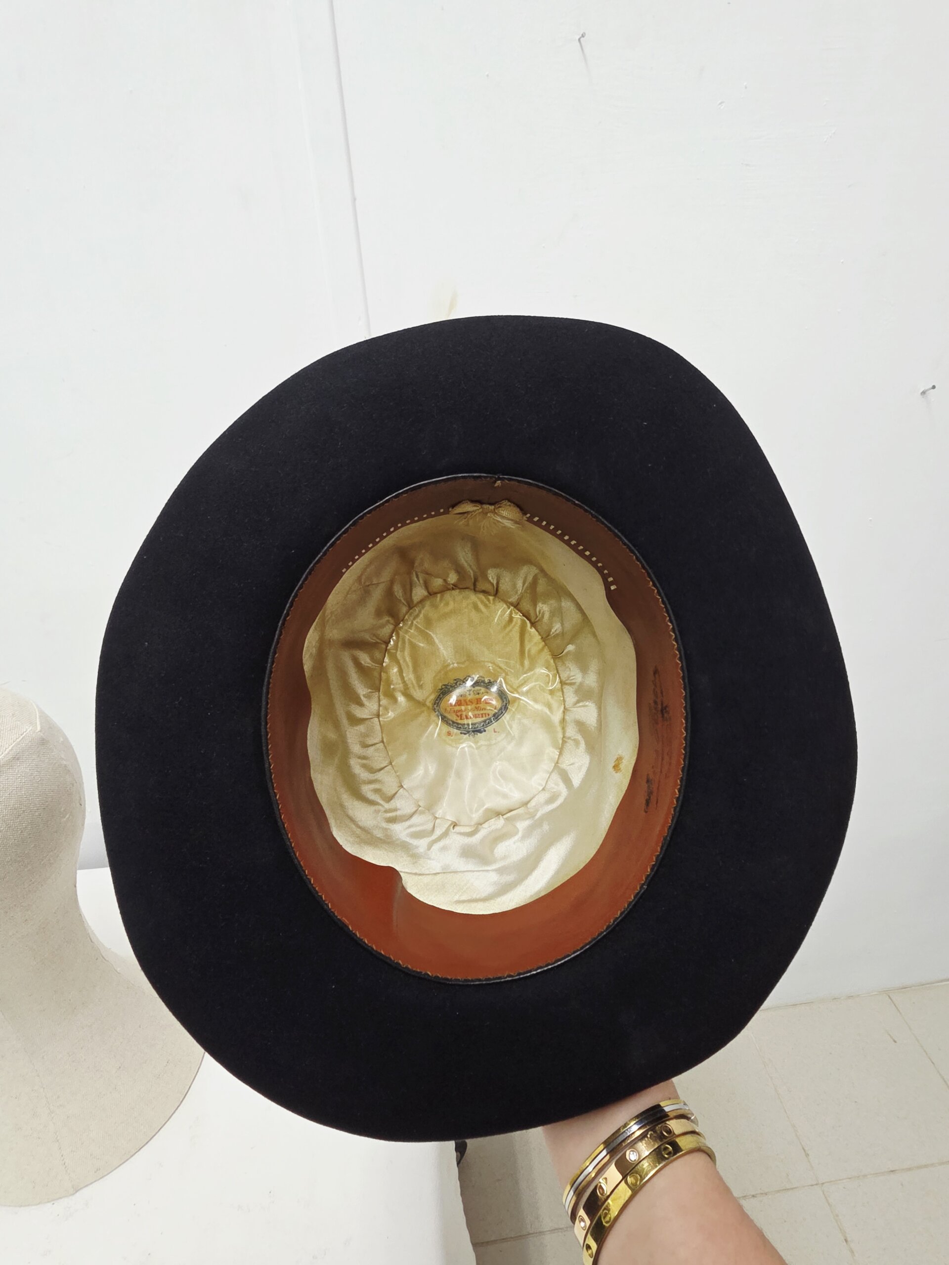 Sombrero antiguo de fieltro Arias - Imagen 4