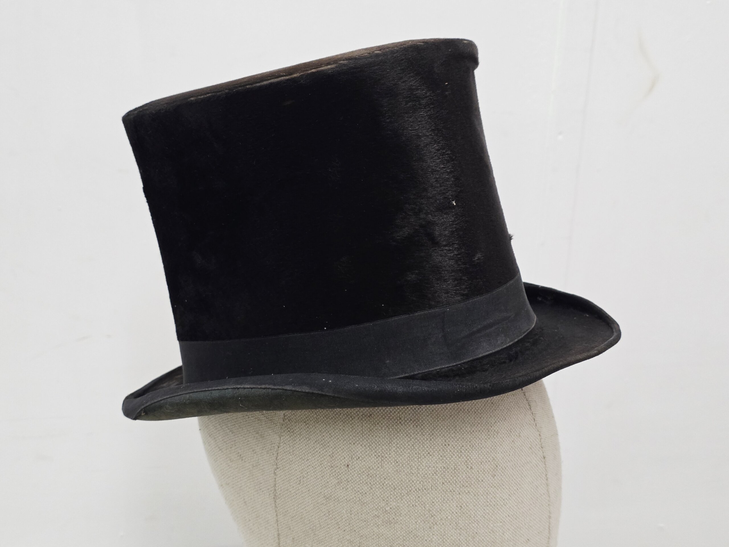 Sombrero de copa o chistera pelo natural - Imagen 2