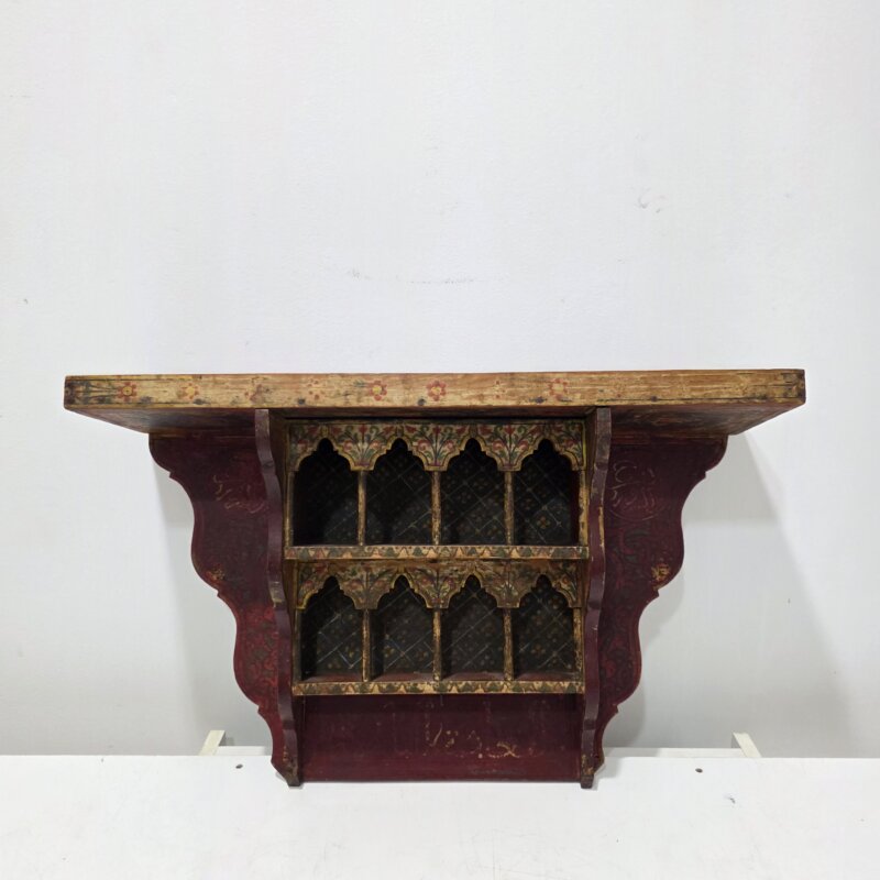 Estantería trianera madera policromada