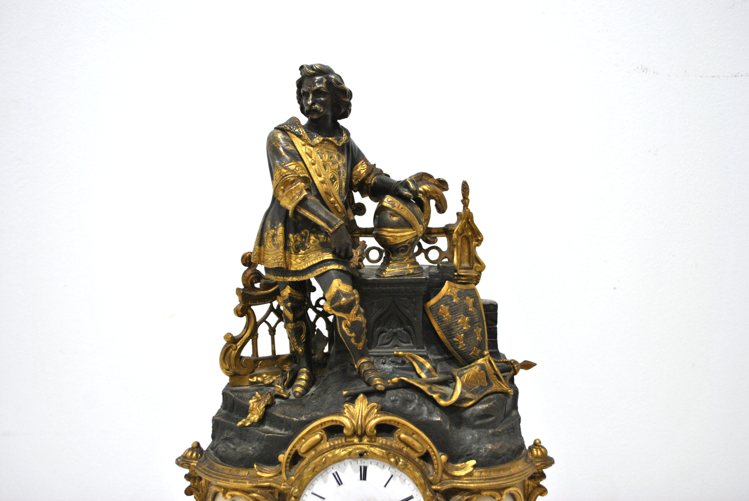 Reloj guarnición Napoleón III - Imagen 3