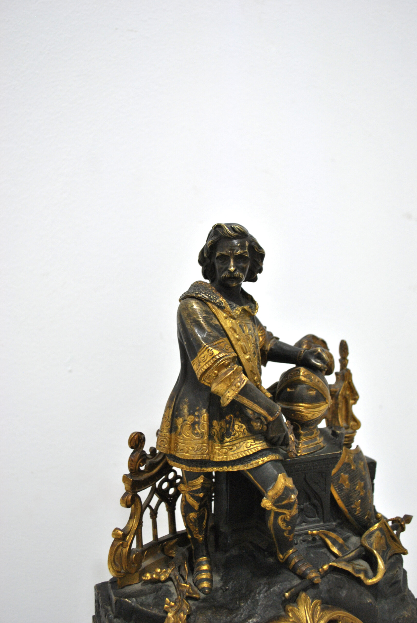 Reloj guarnición Napoleón III - Imagen 4