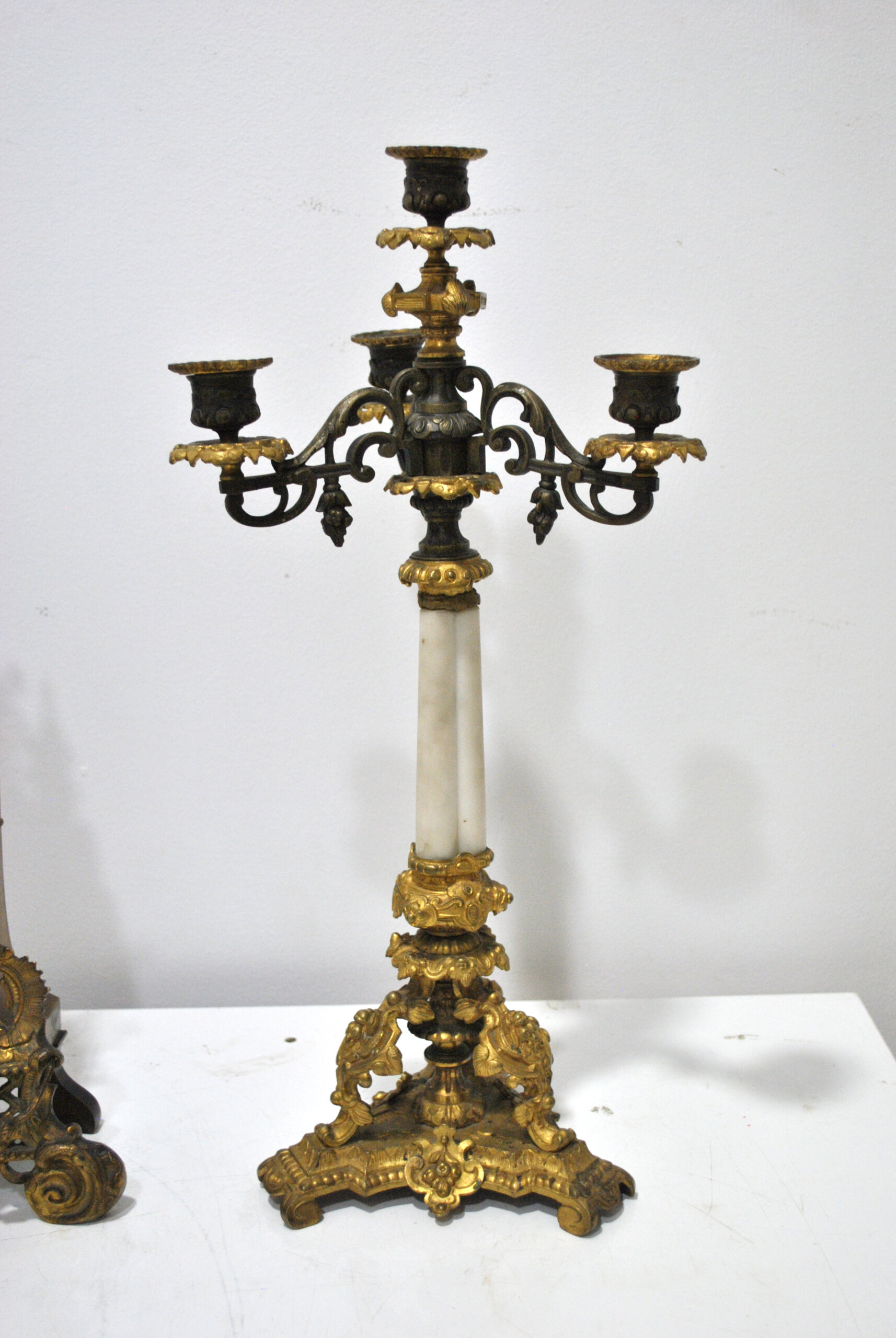 Reloj guarnición Napoleón III - Imagen 9