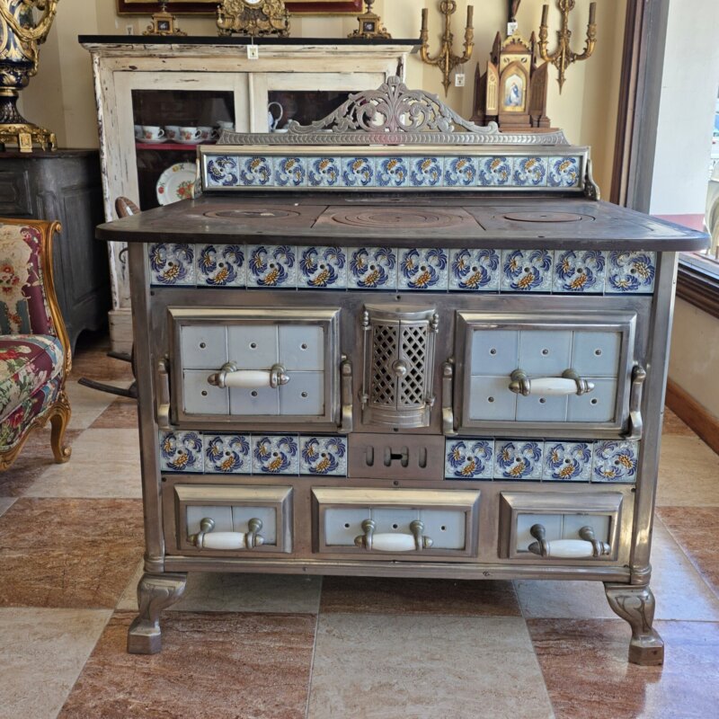 Gran cocina hierro fundido y porcelana