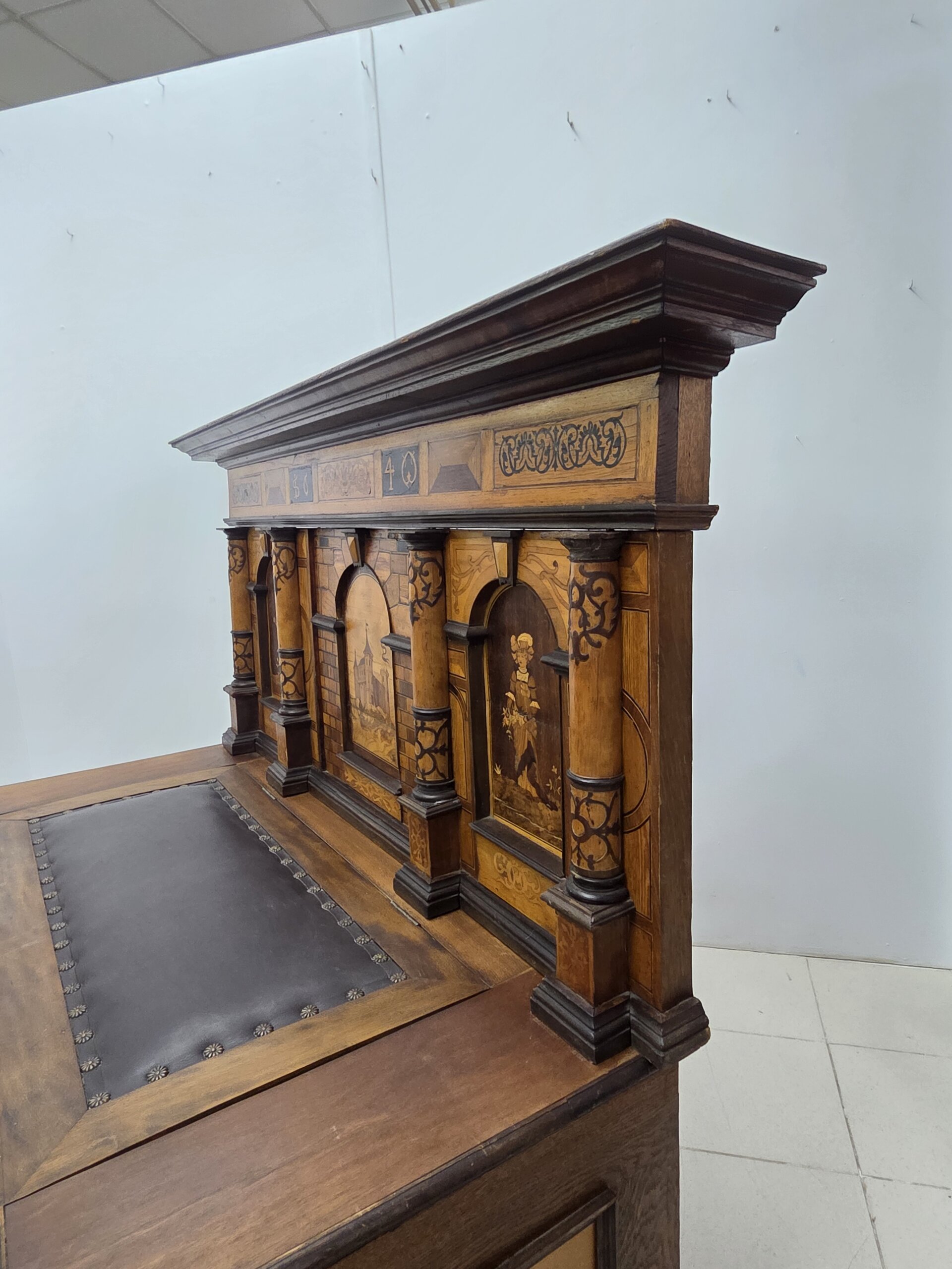 Banco o arcón catalán S. XVIII - Imagen 16