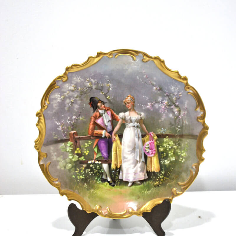 Plato antiguo porcelana Limoges