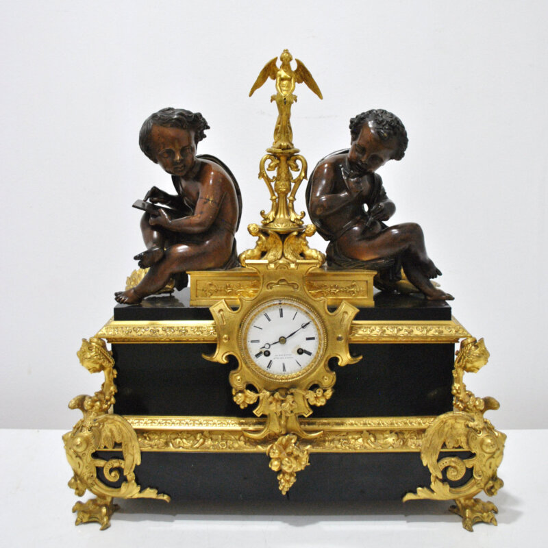Reloj antiguo sobremesa Napoleón III