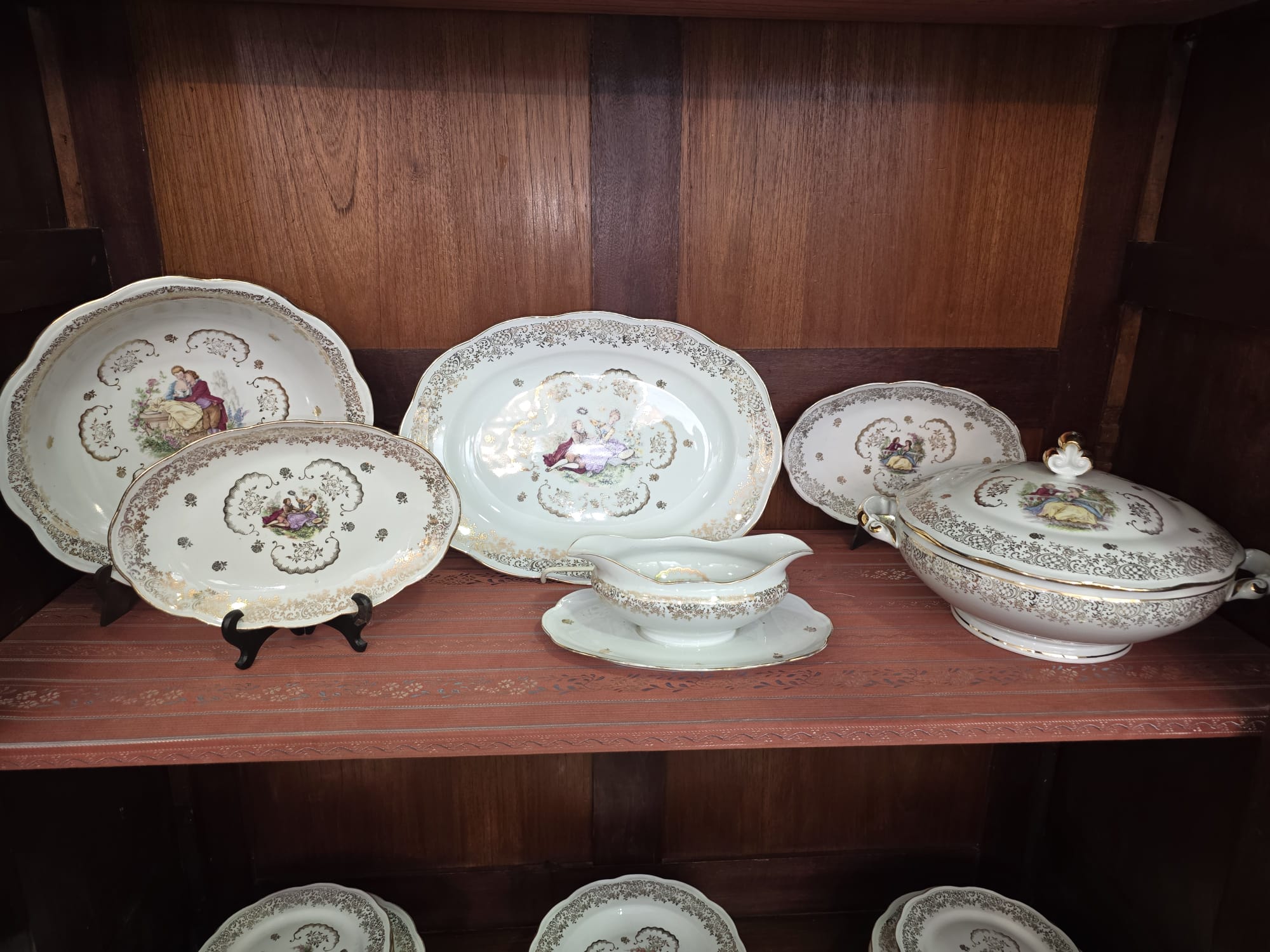 Vajilla romántica Limoges 69 piezas - Imagen 5