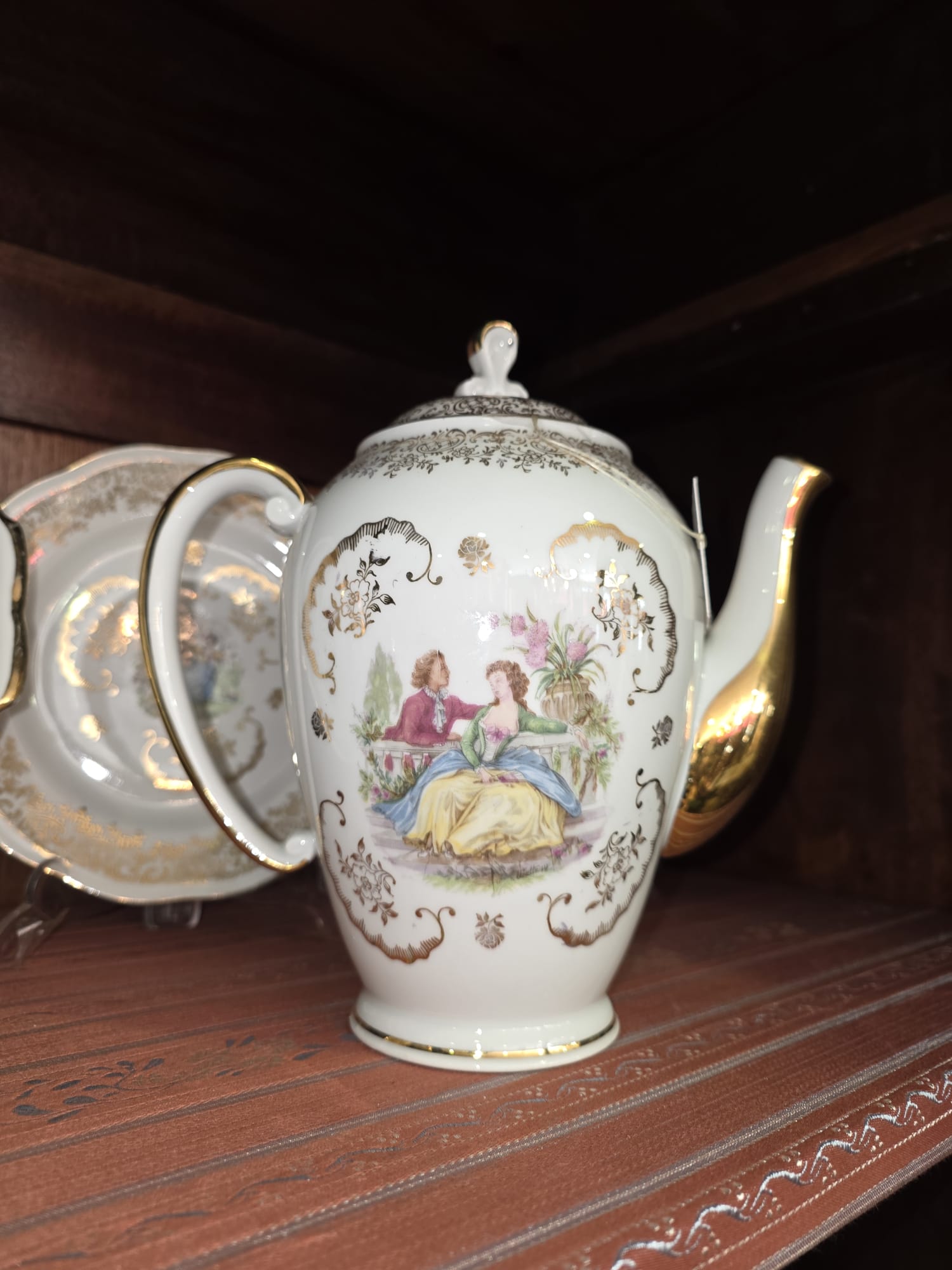 Vajilla romántica Limoges 69 piezas - Imagen 13