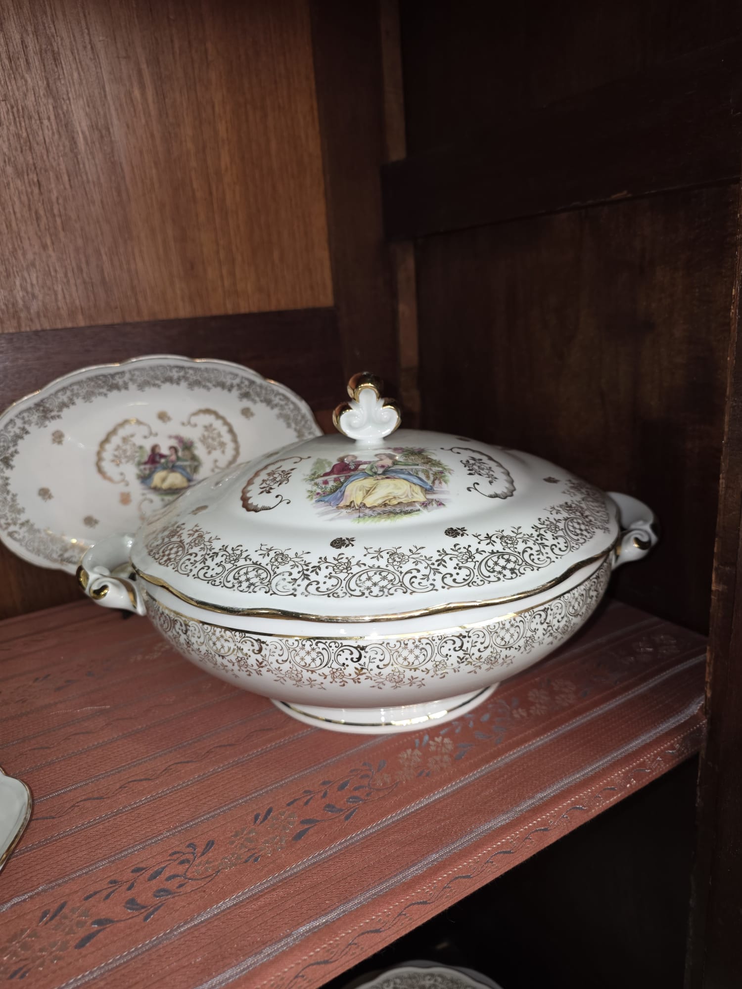 Vajilla romántica Limoges 69 piezas - Imagen 9