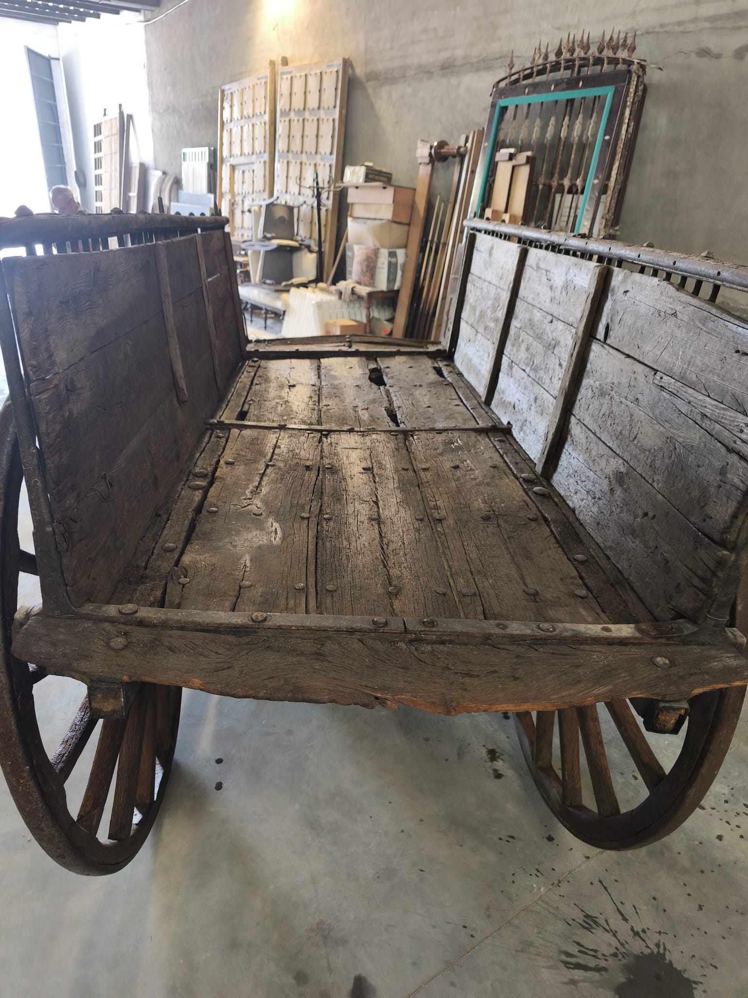 Carro antiguo galera de labranza - Imagen 11