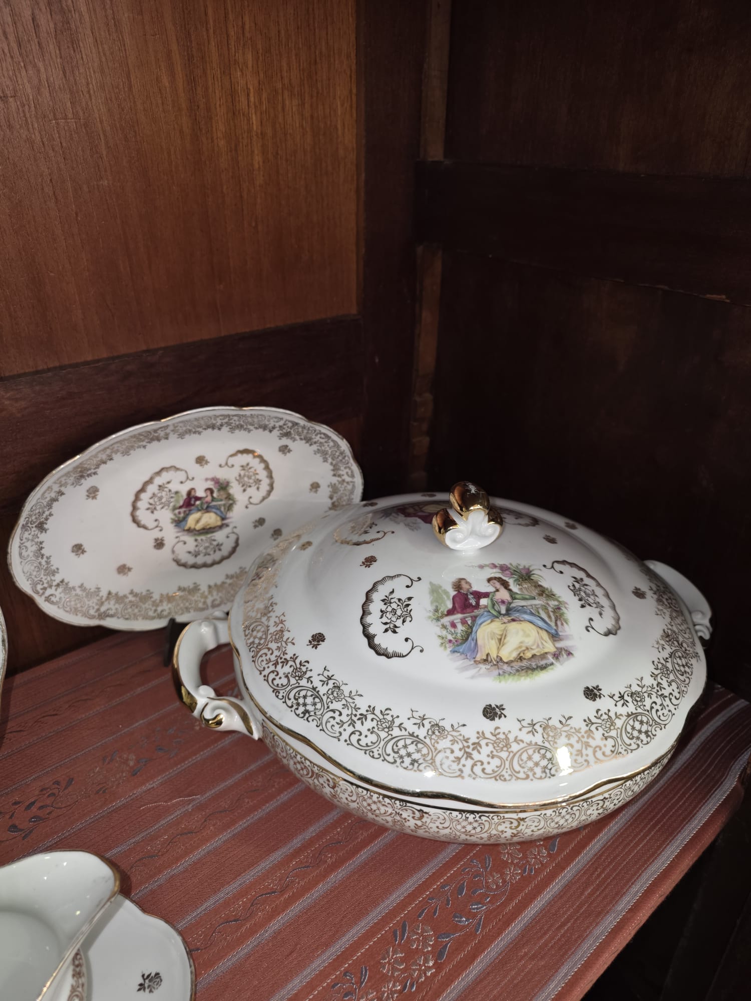 Vajilla romántica Limoges 69 piezas - Imagen 8