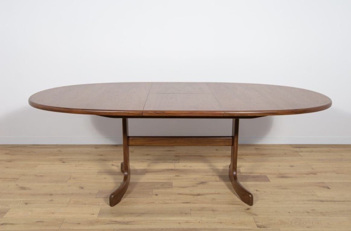 Mesa de comedor de teca Gplan - Imagen 9