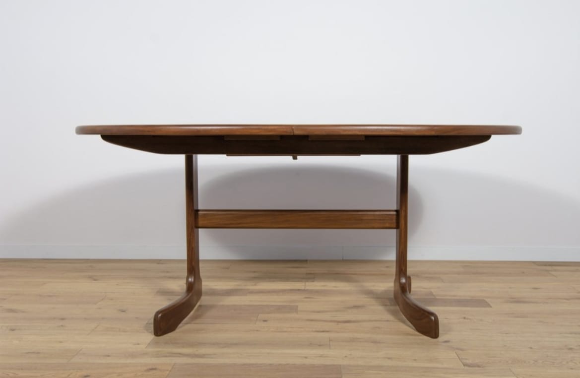 Mesa de comedor de teca Gplan - Imagen 5