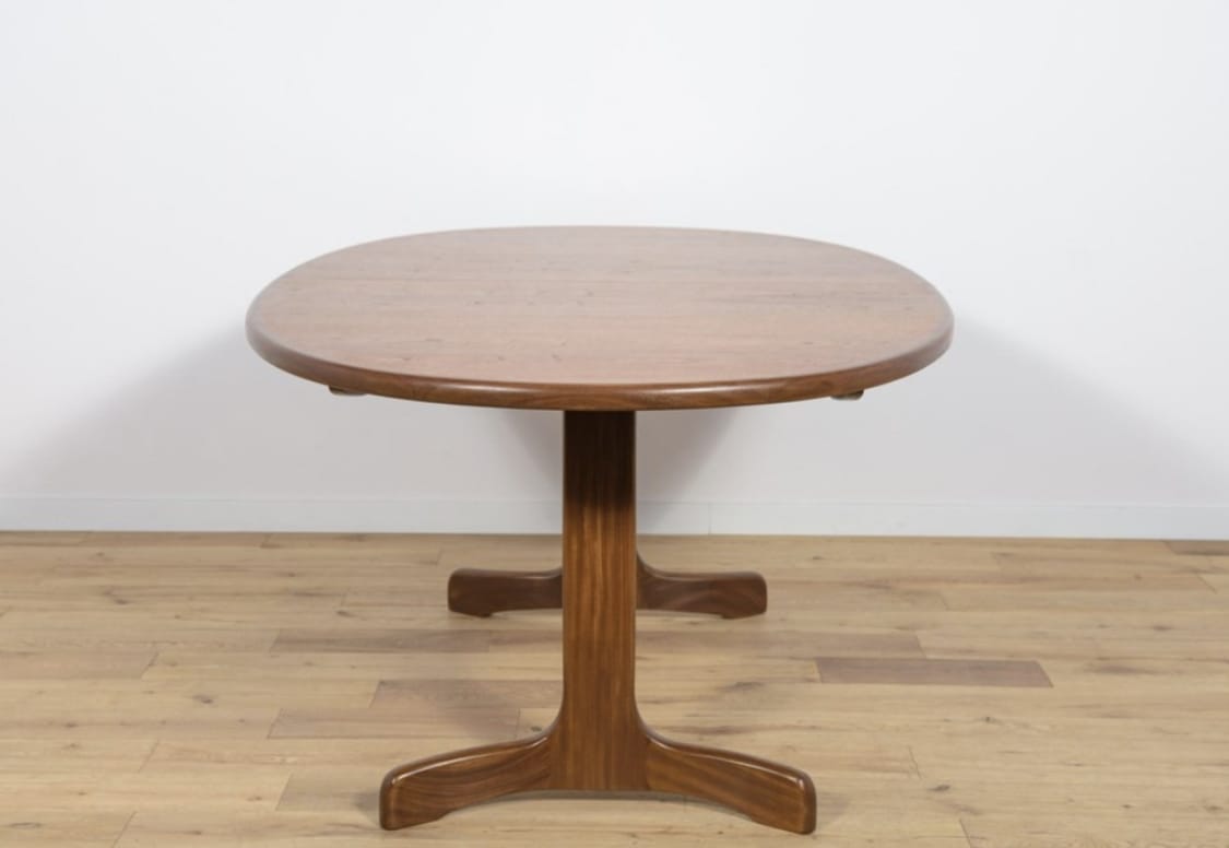 Mesa de comedor de teca Gplan - Imagen 6