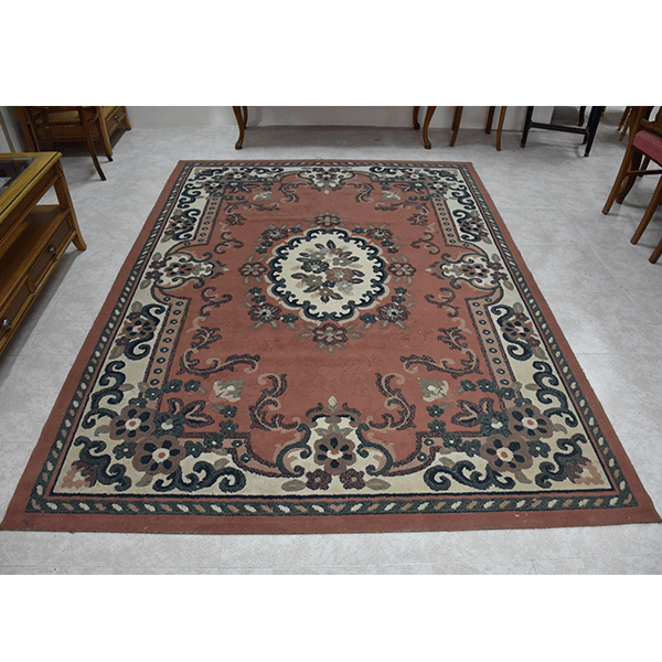 Alfombra medallón 257 x 185 cm