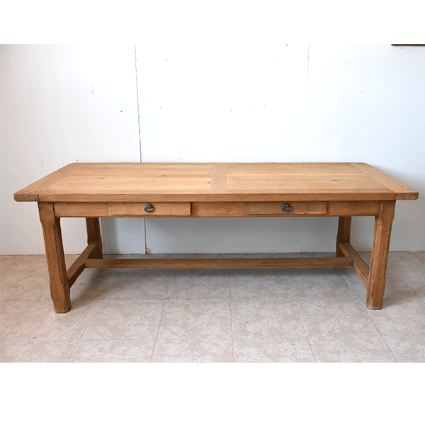 Gran mesa de cocina madera roble extensibles