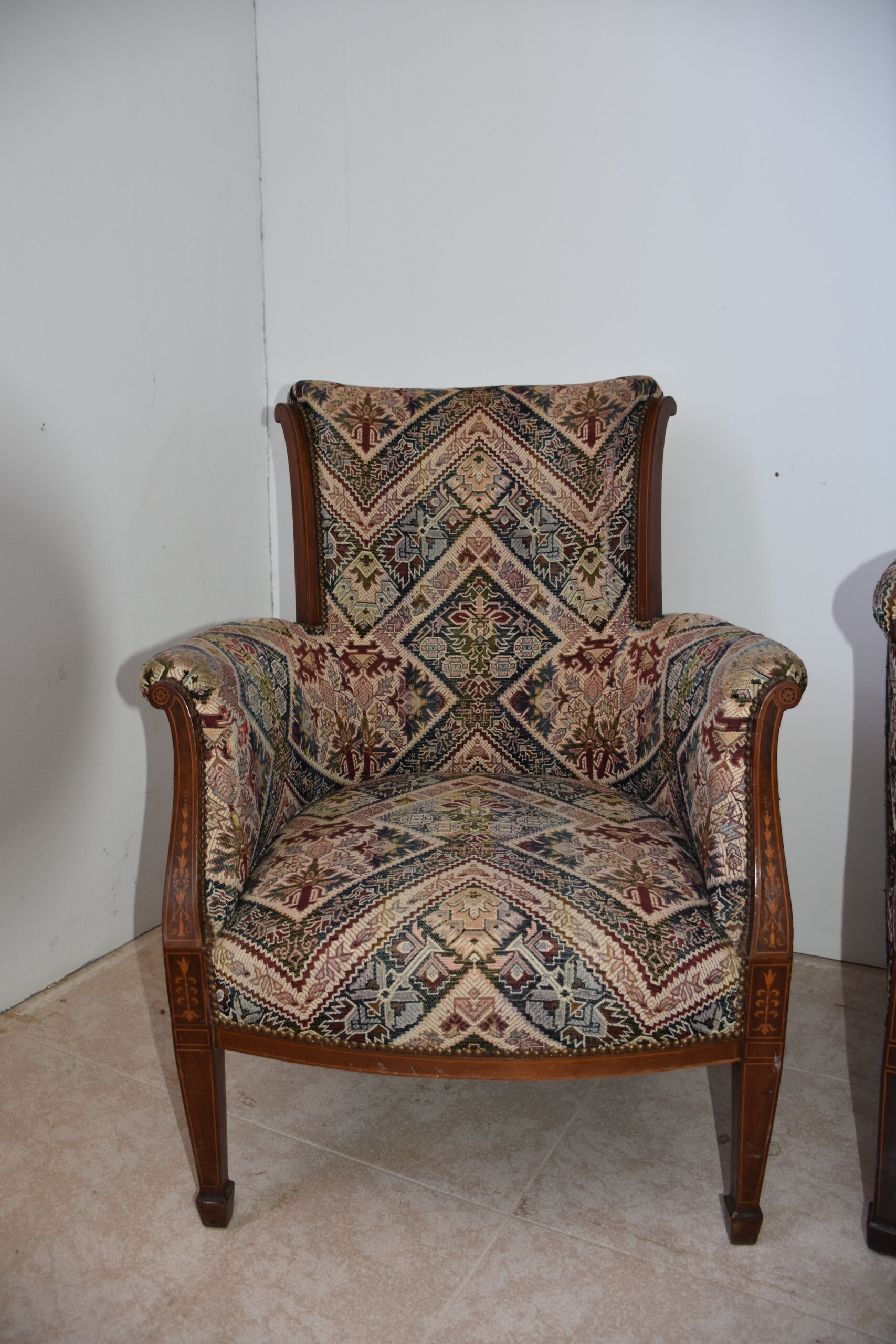 Tresillo sofá y sillones tapizados - Imagen 9
