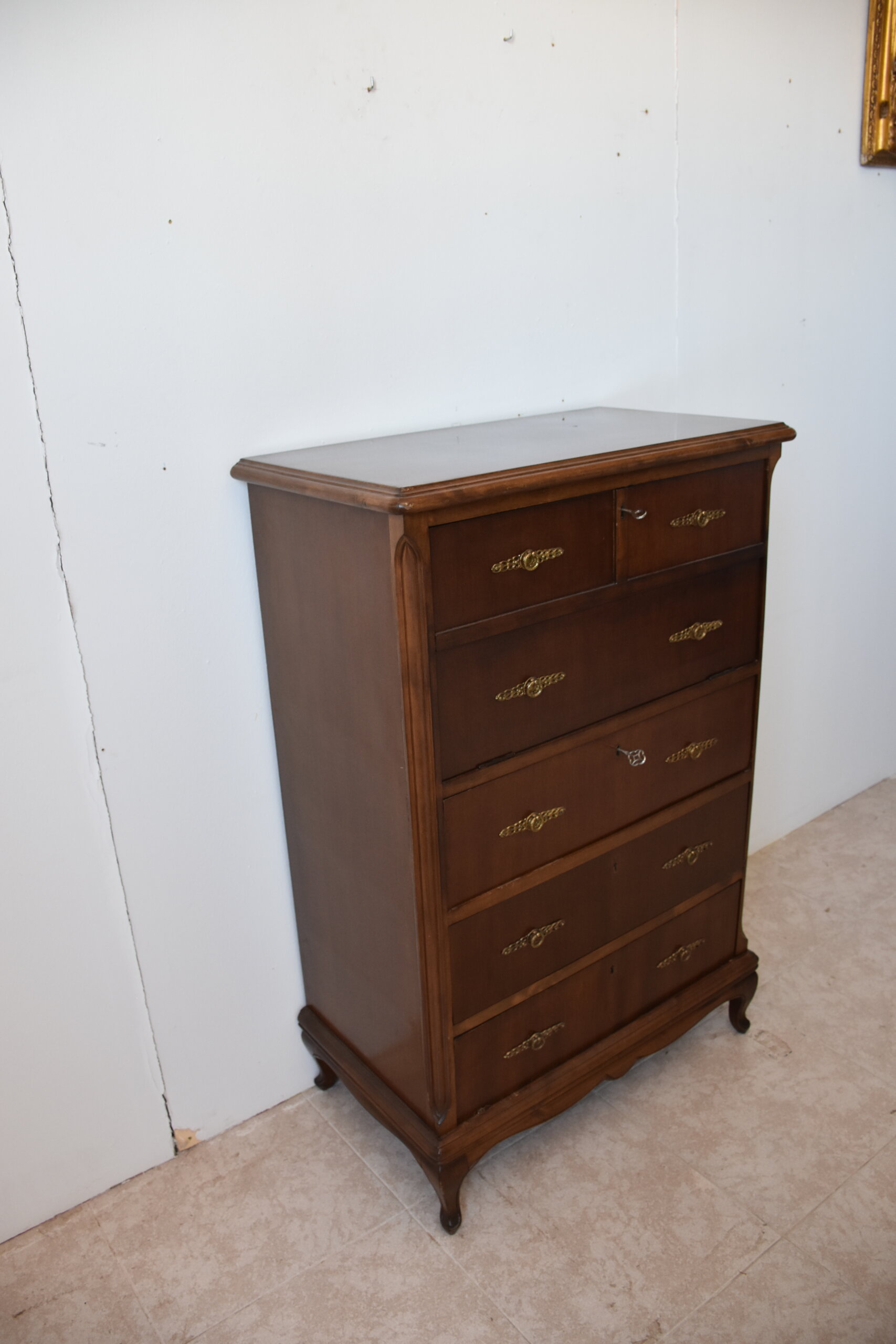 Cómoda escritorio secreter madera - Imagen 3