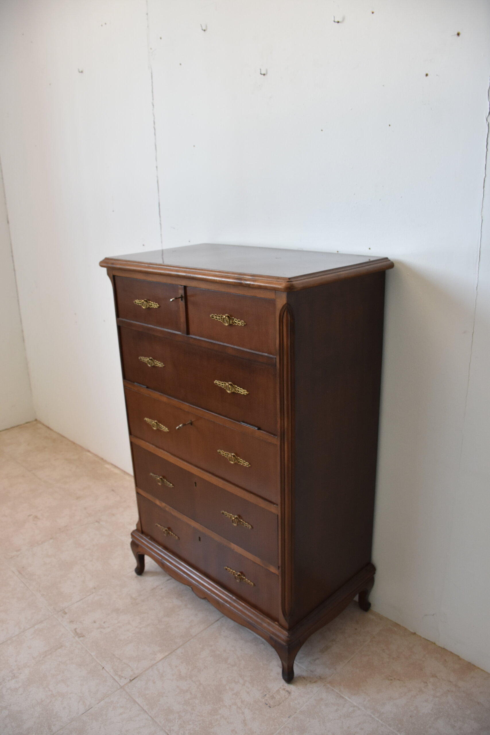 Cómoda escritorio secreter madera - Imagen 4