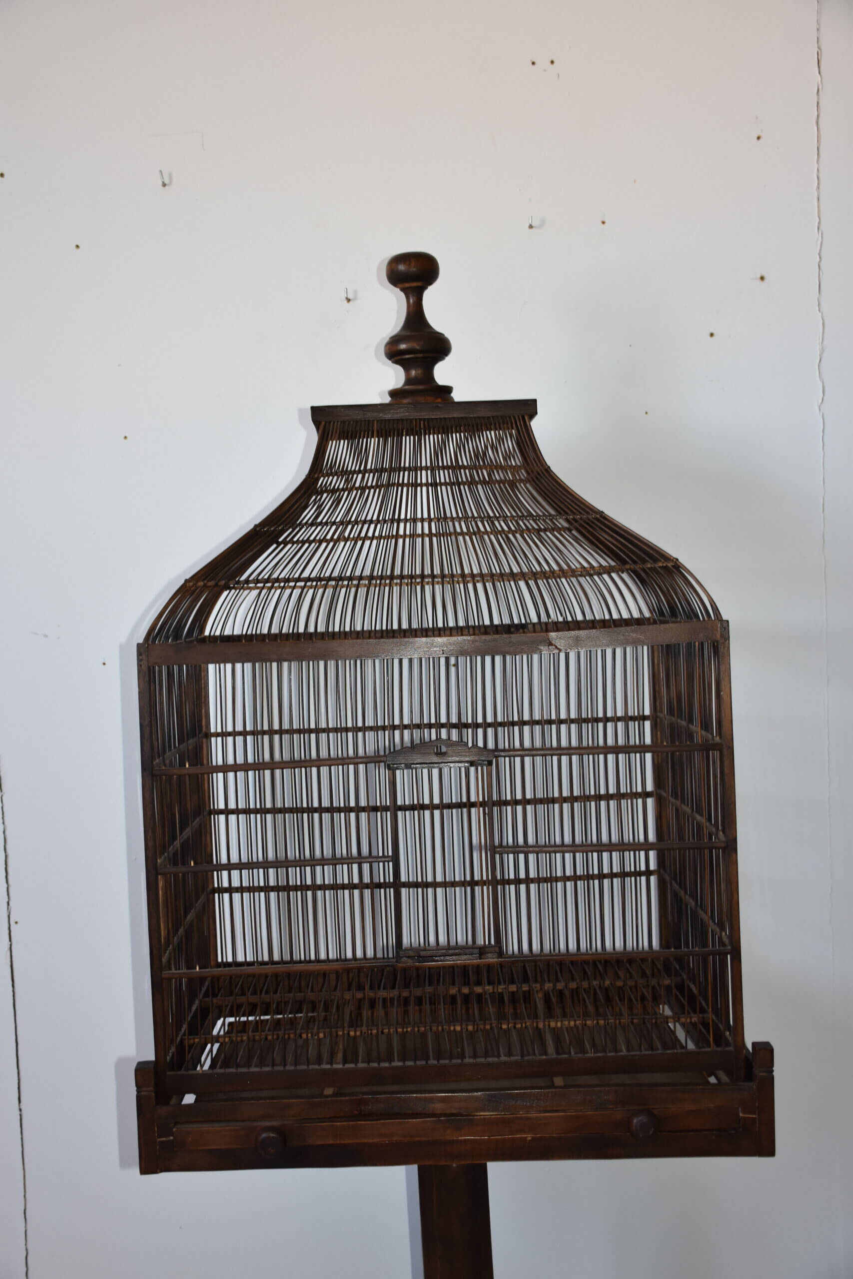 Jaula antigua para pájaros - Imagen 3