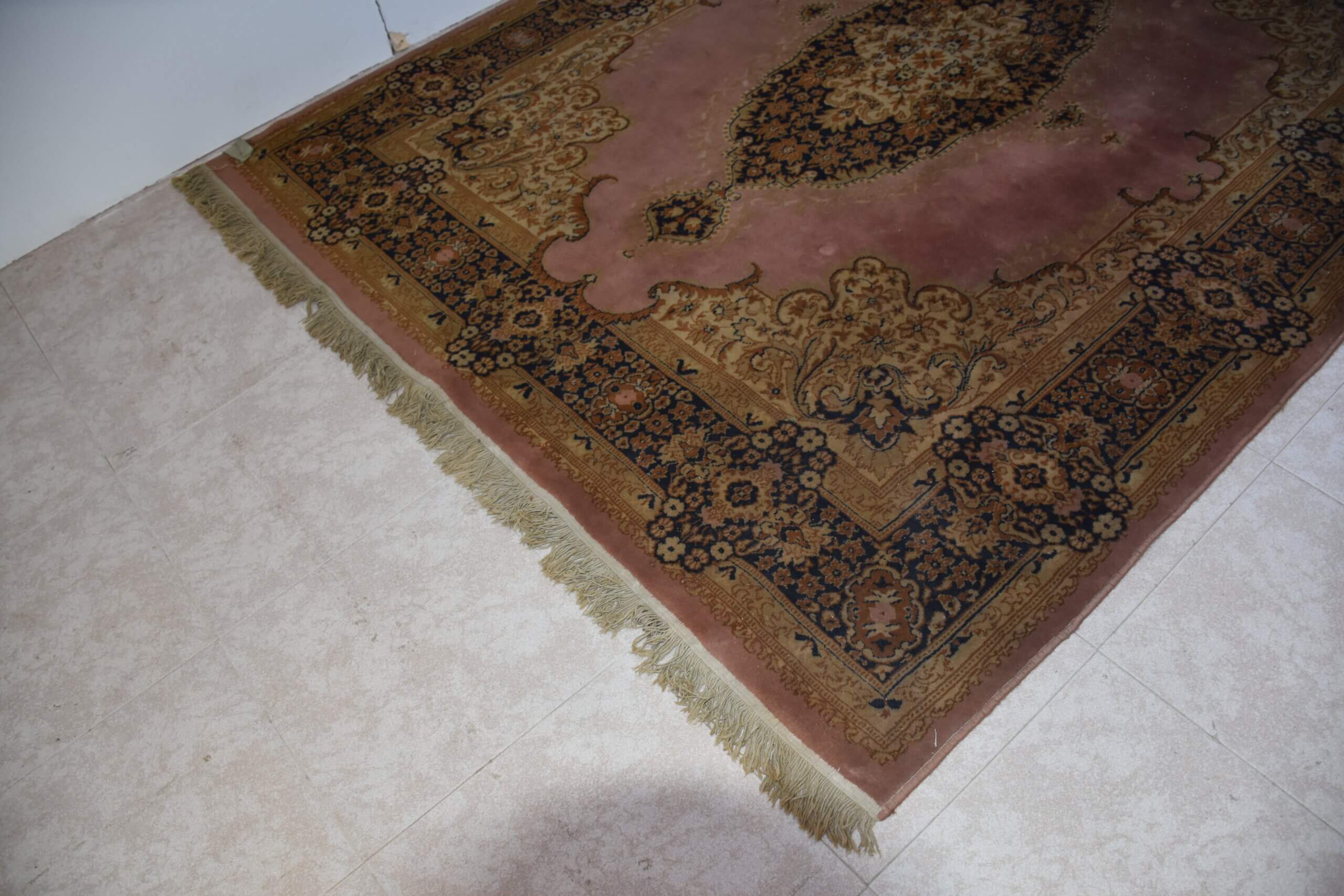 Alfombra azul y rosa 261 x 192 cm - Imagen 7