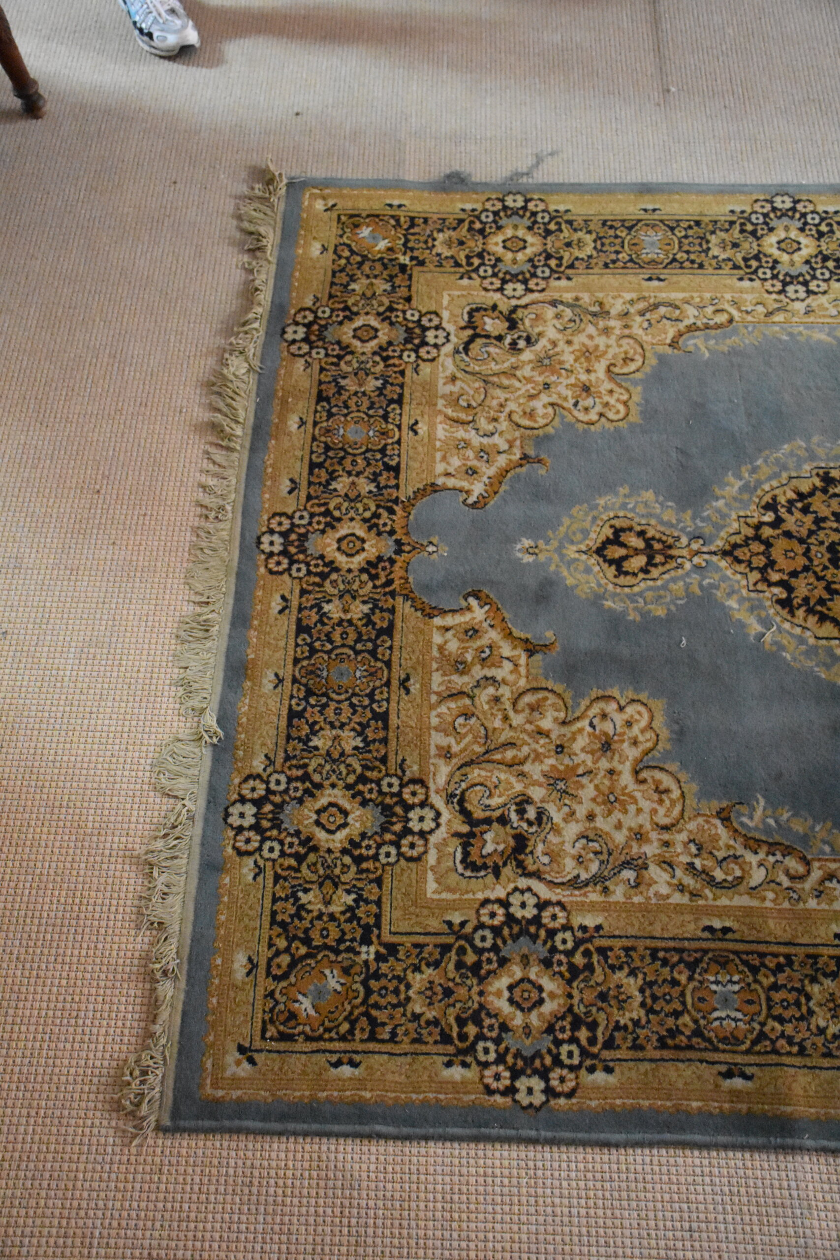 Alfombra tipo persa azul 240 x 165 cm - Imagen 5