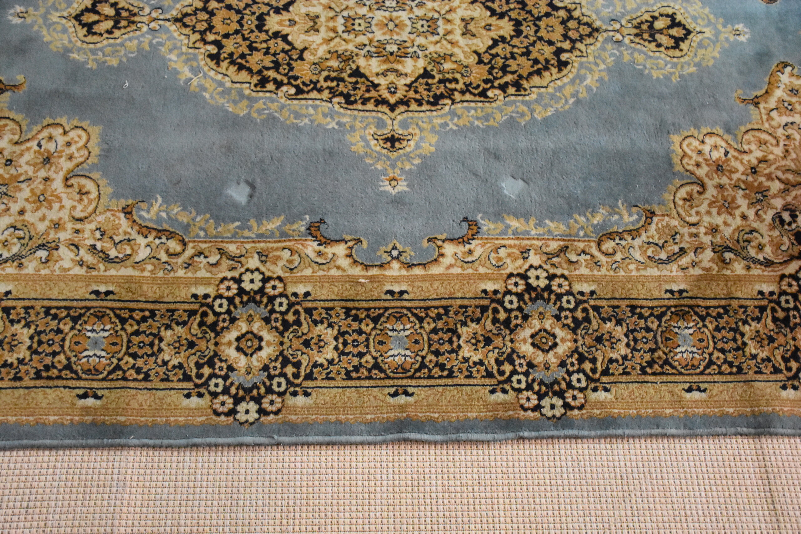 Alfombra tipo persa azul 240 x 165 cm - Imagen 6