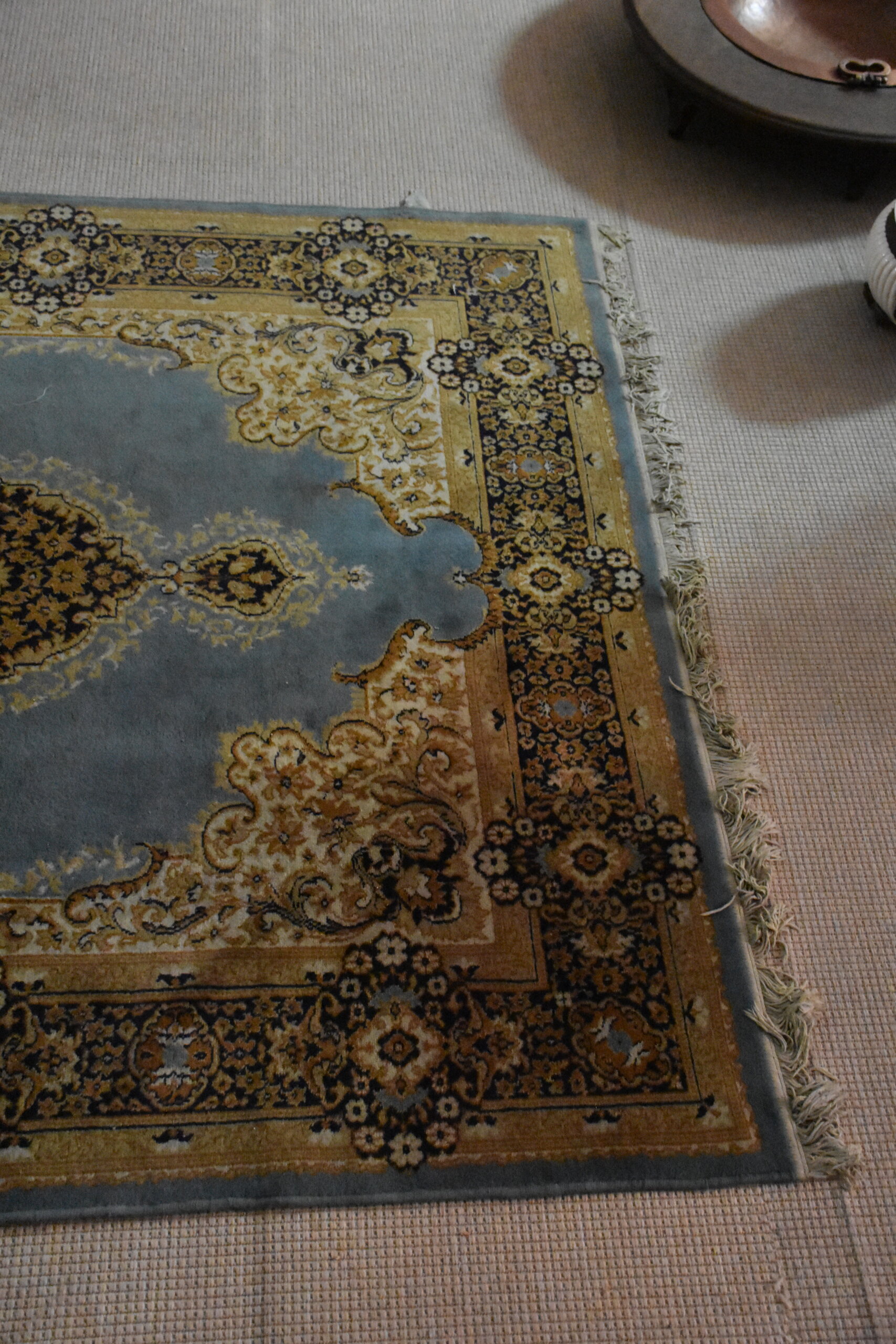 Alfombra tipo persa azul 240 x 165 cm - Imagen 7