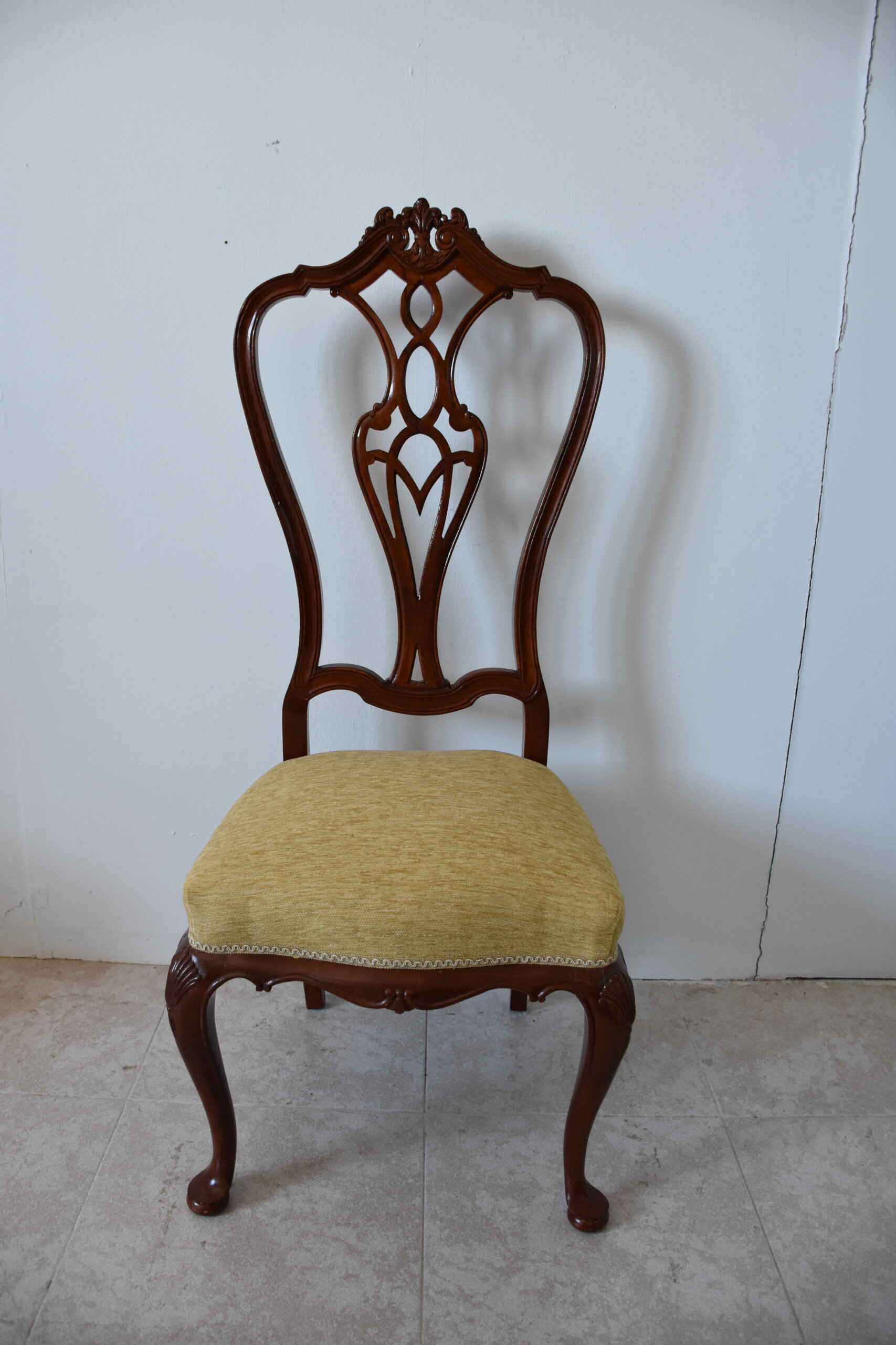 Conjunto de comedor Chippendale con mesa extensible y 6 sillas - Imagen 13
