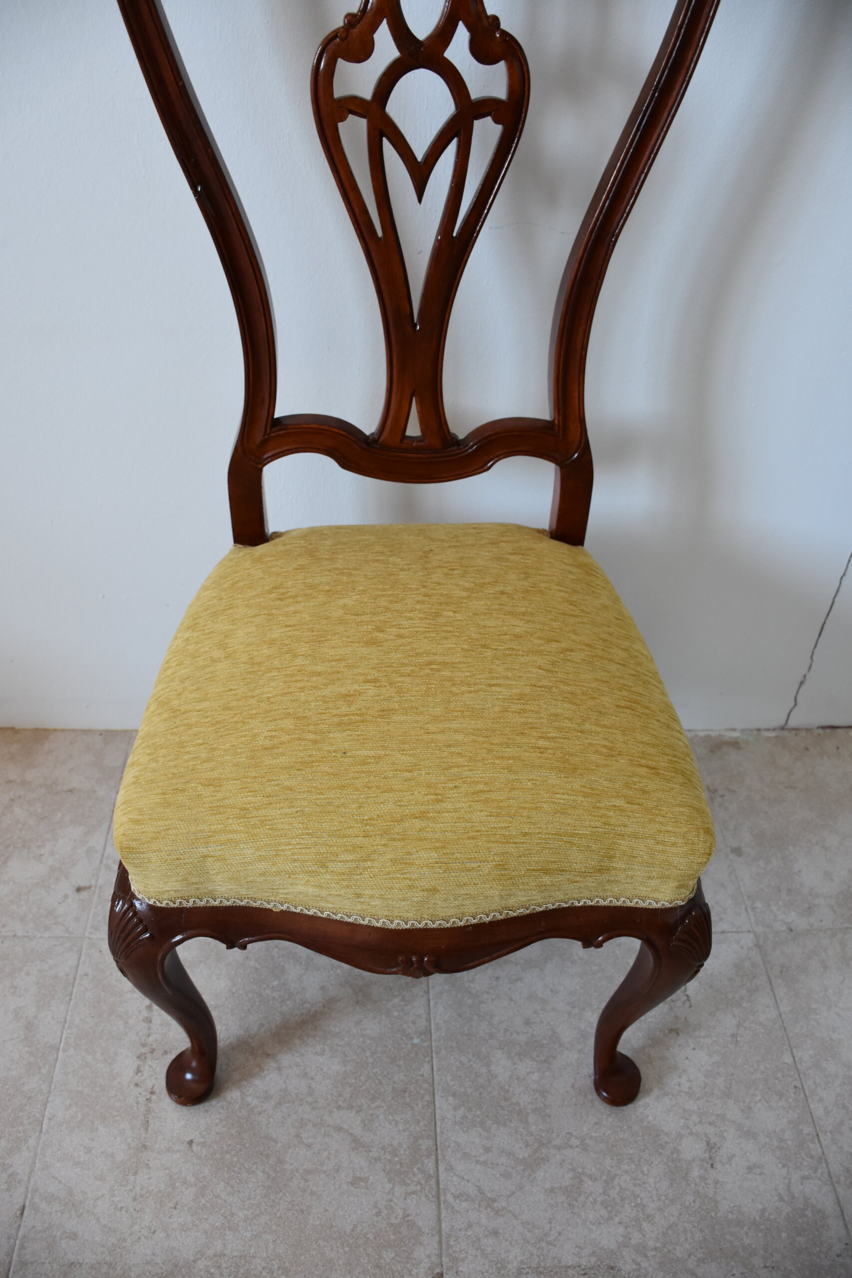 Conjunto de comedor Chippendale con mesa extensible y 6 sillas - Imagen 14