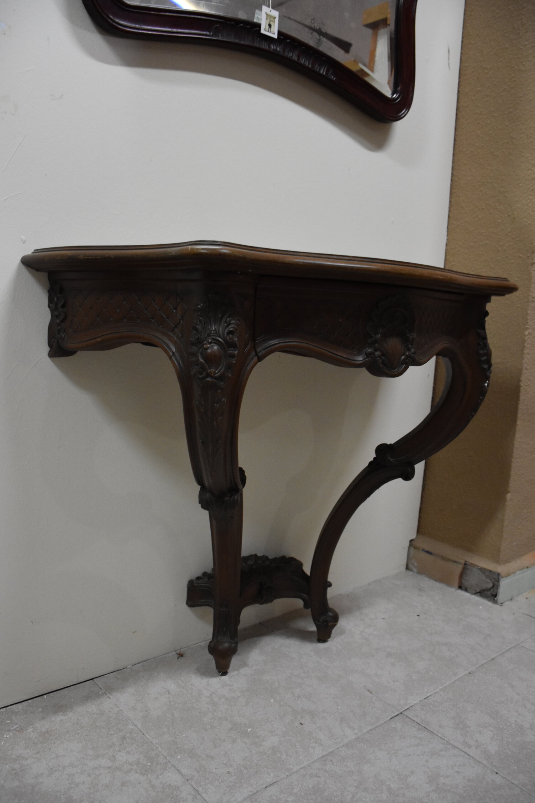 Consola clásica de pared Luis XV - Imagen 6