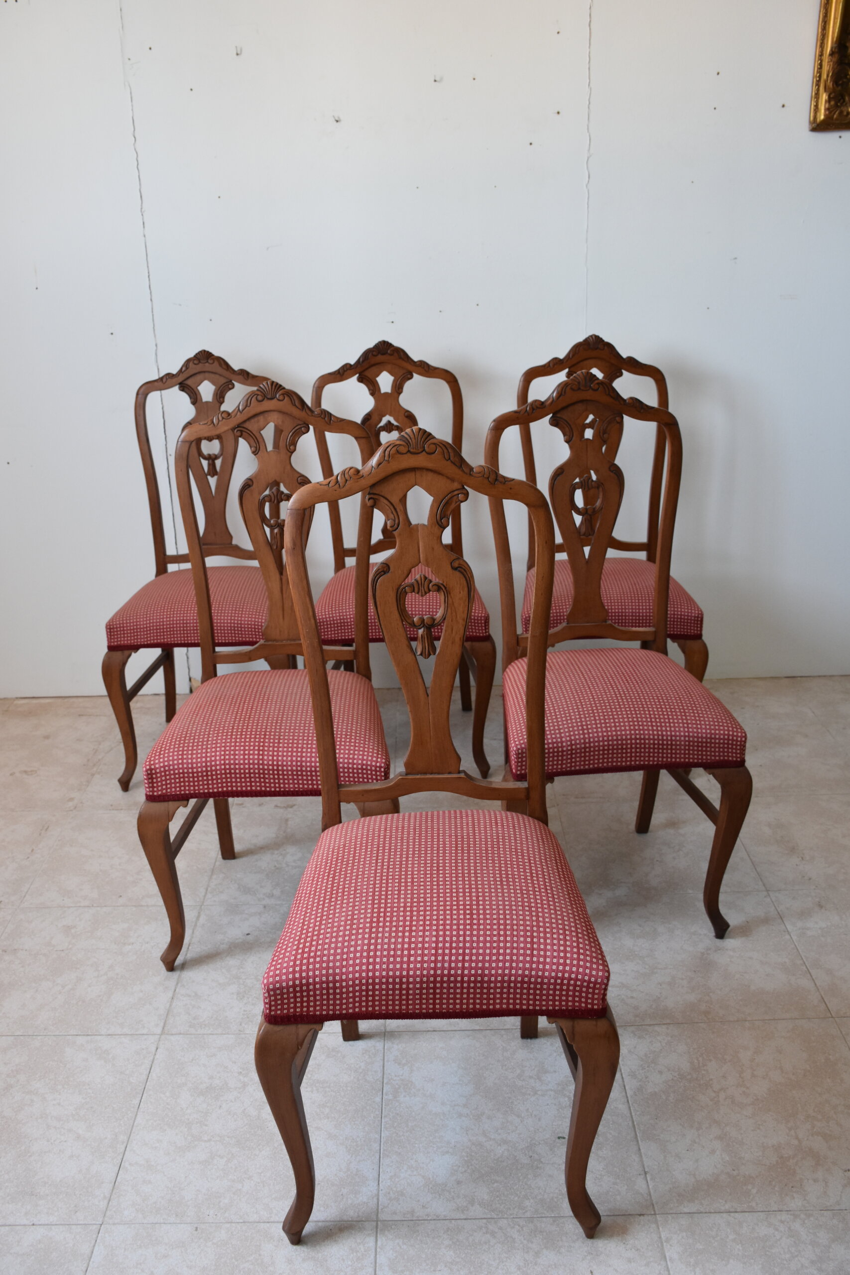 Conjunto comedor Isabelino con mesa extensible - Imagen 2