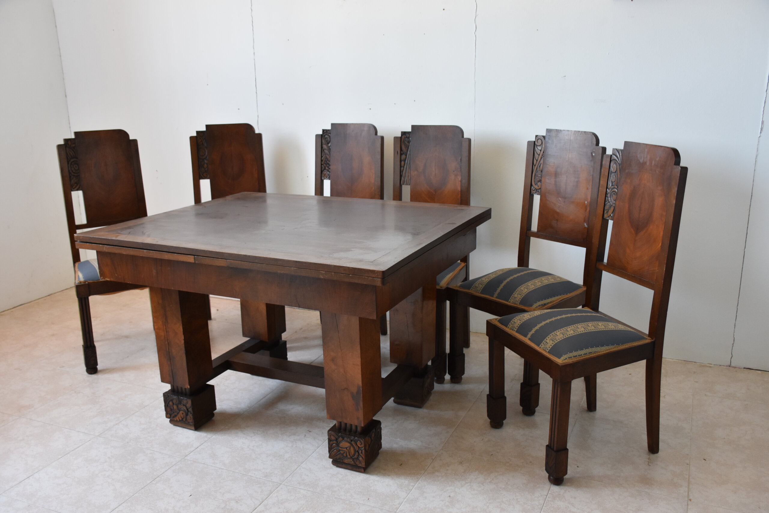 Conjunto de comedor estilo Art Decó - Imagen 2