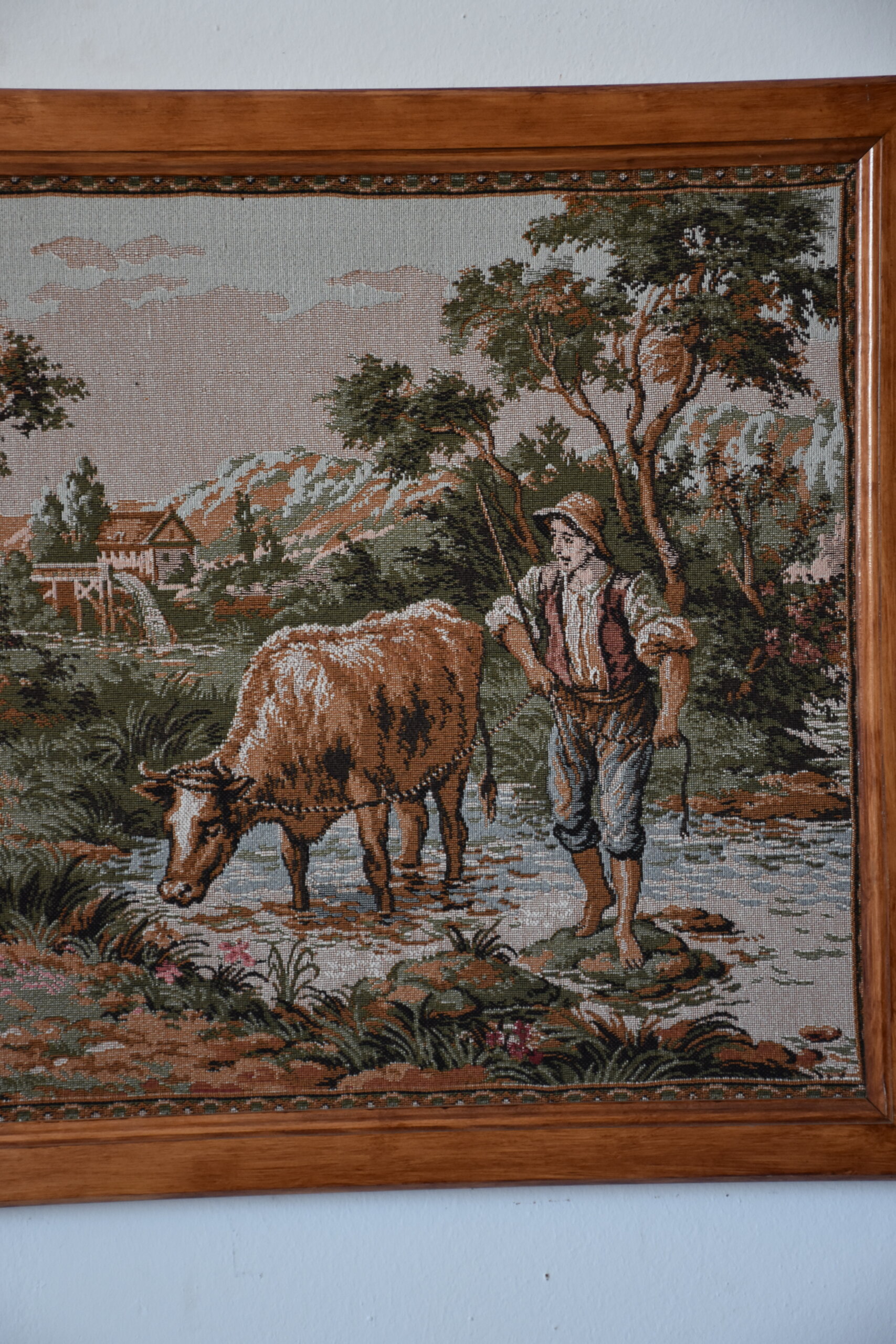 Tapiz con escena campestre y pastoril - Imagen 4