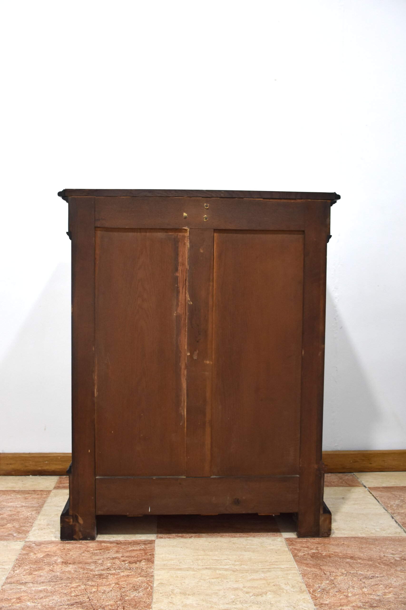 Mueble entredós nogal con marquetería - Imagen 6