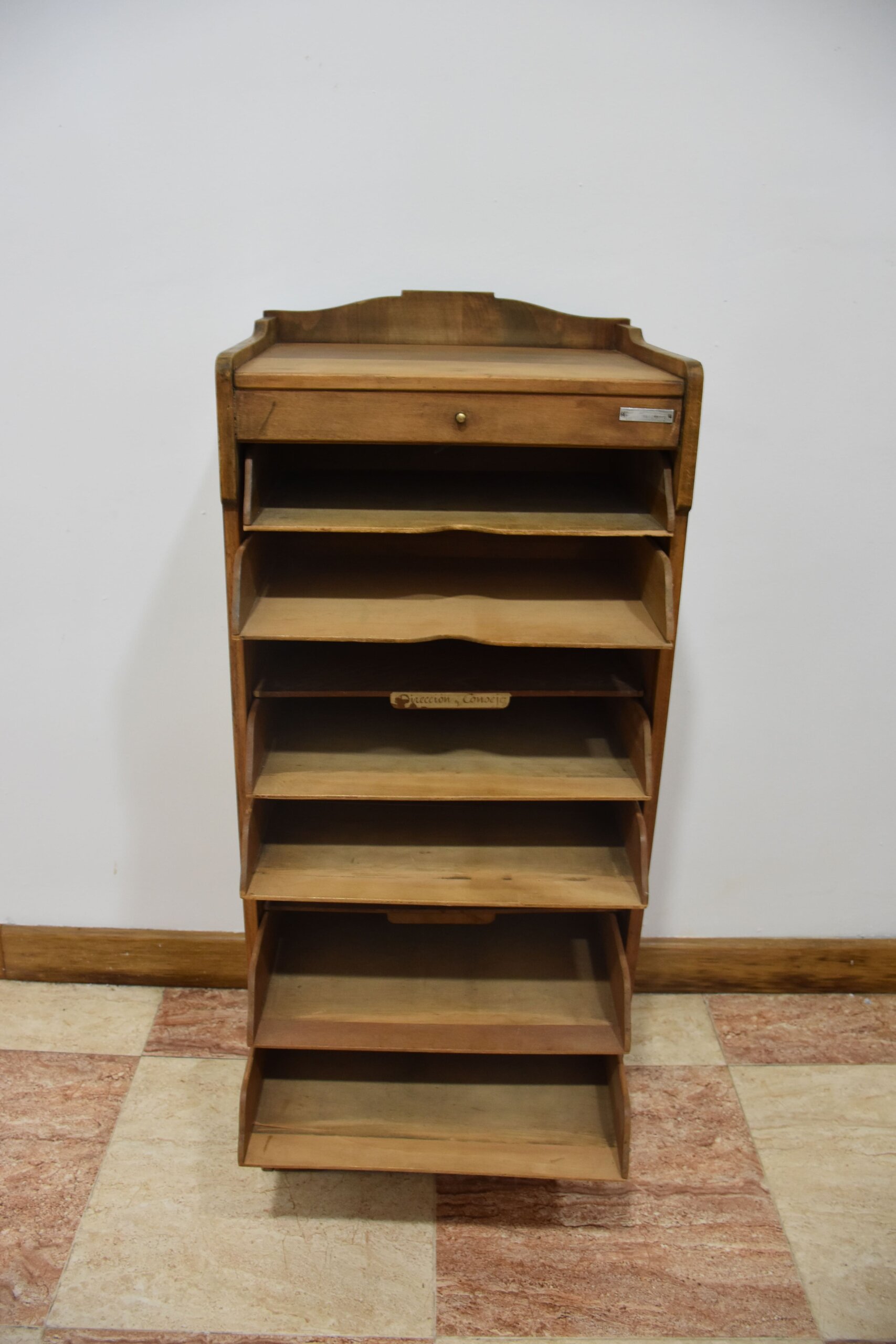 Mueble archivador persiana madera haya - Imagen 5