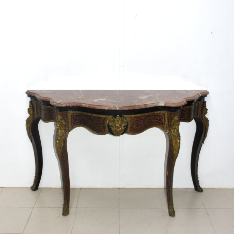Consola antigua estilo Napoleón III