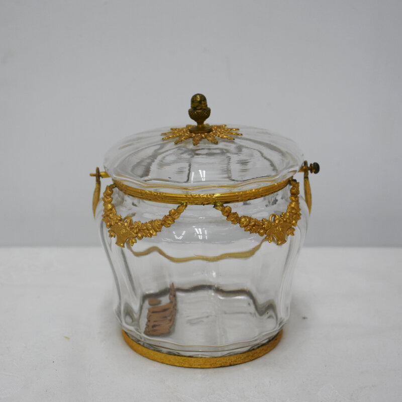 Galletero antiguo Isabelino cristal
