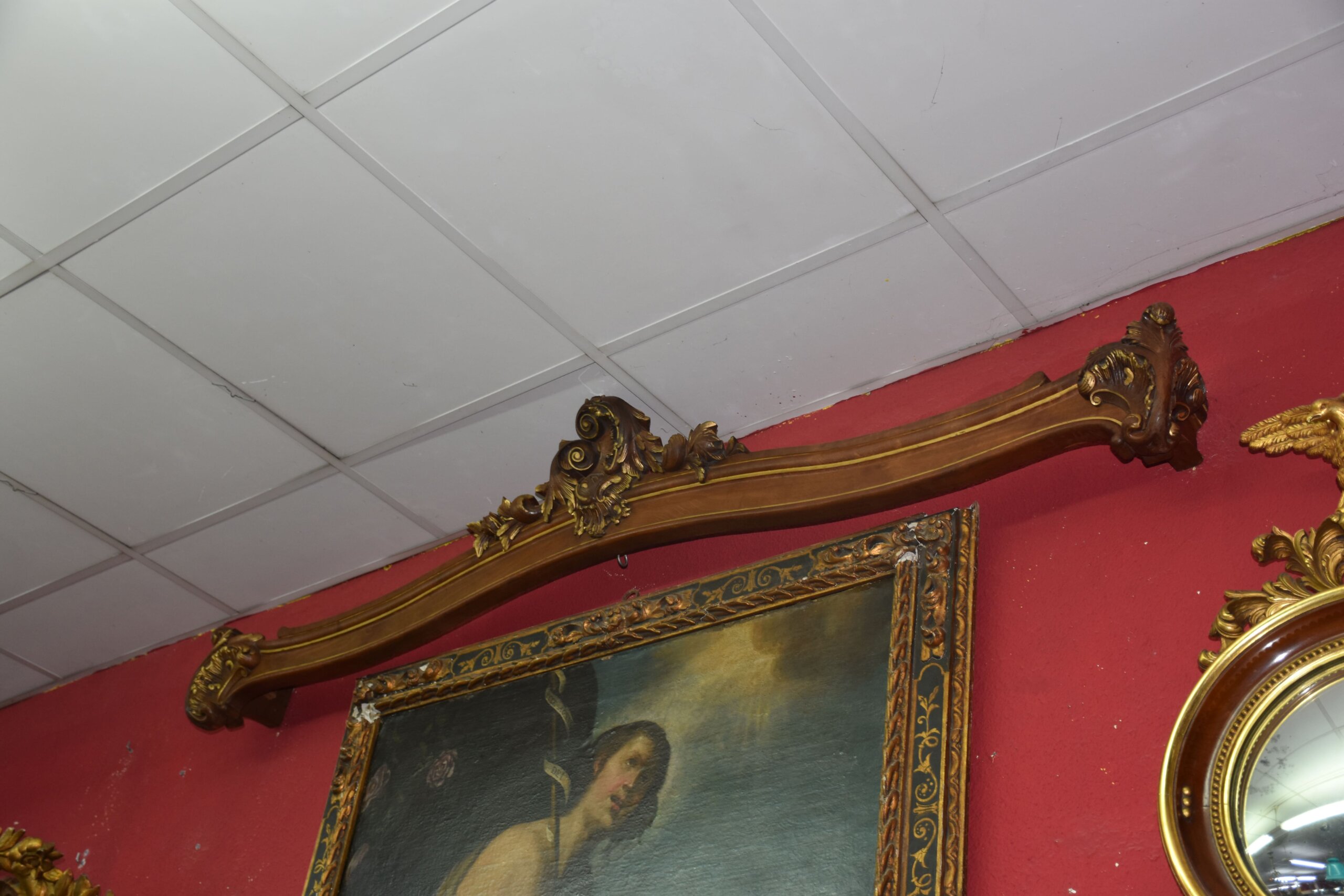 Galería cortinas Luis XV nogal y oro - Imagen 5