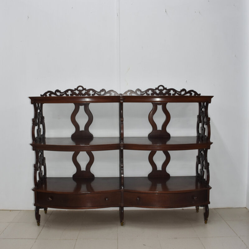 Estantería antigua Victoriana caoba