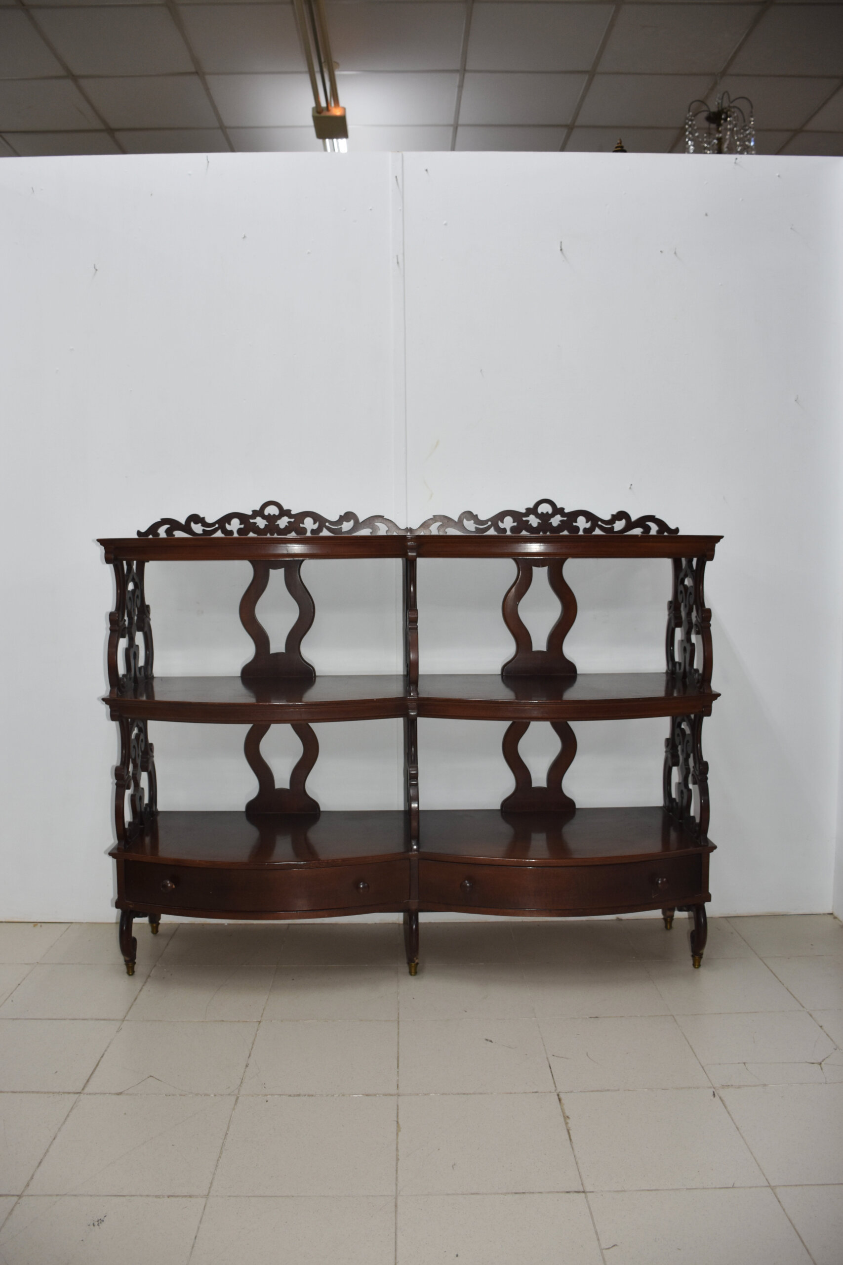 Estantería antigua Victoriana caoba