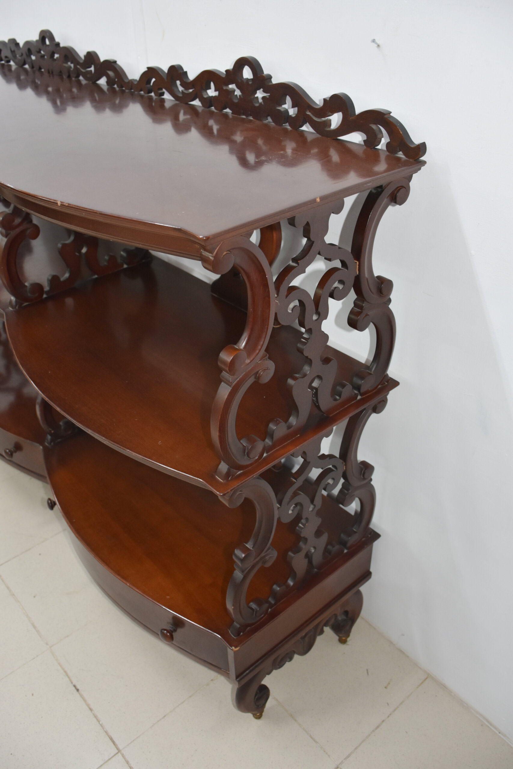 Estantería antigua Victoriana caoba - Imagen 3