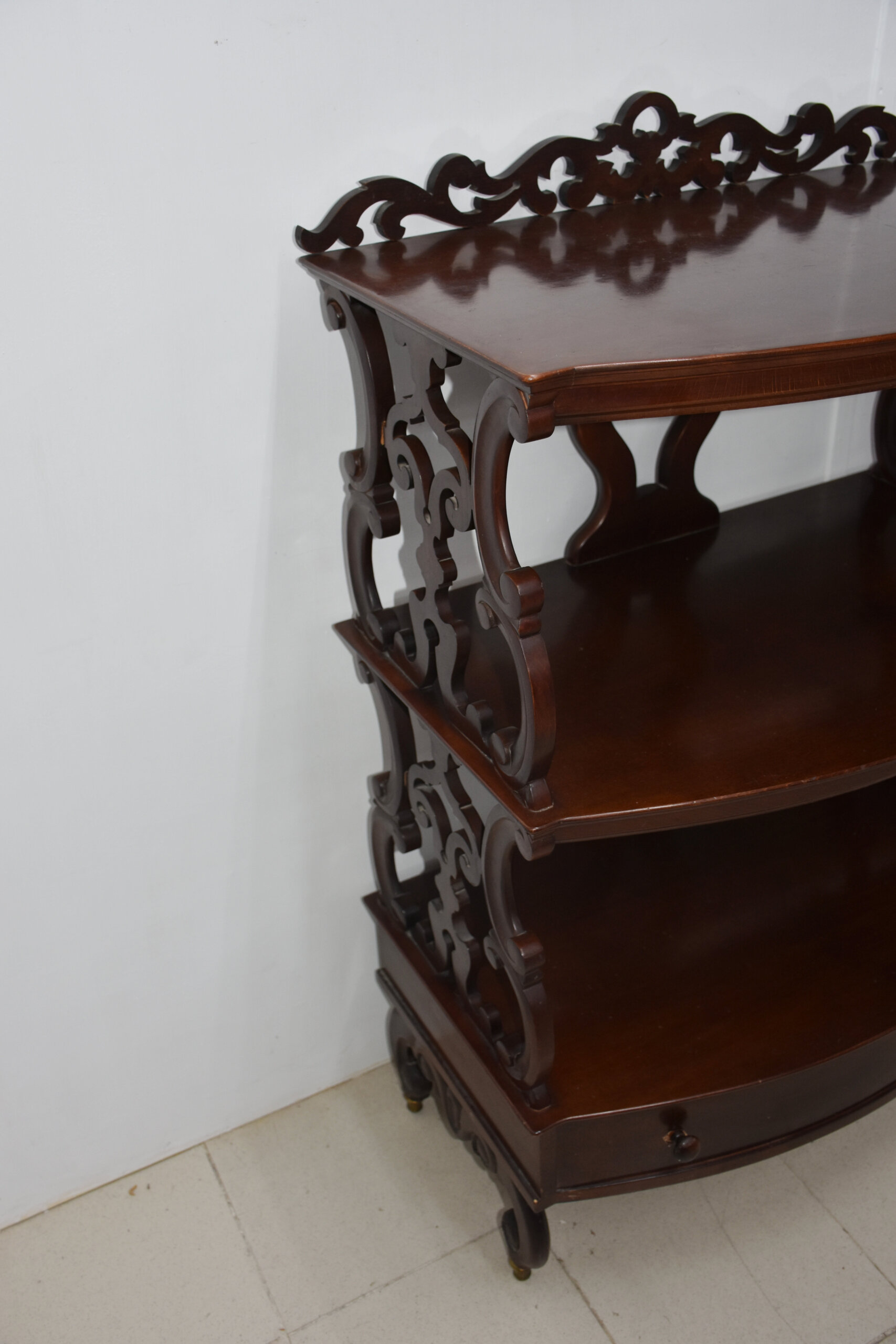 Estantería antigua Victoriana caoba - Imagen 4