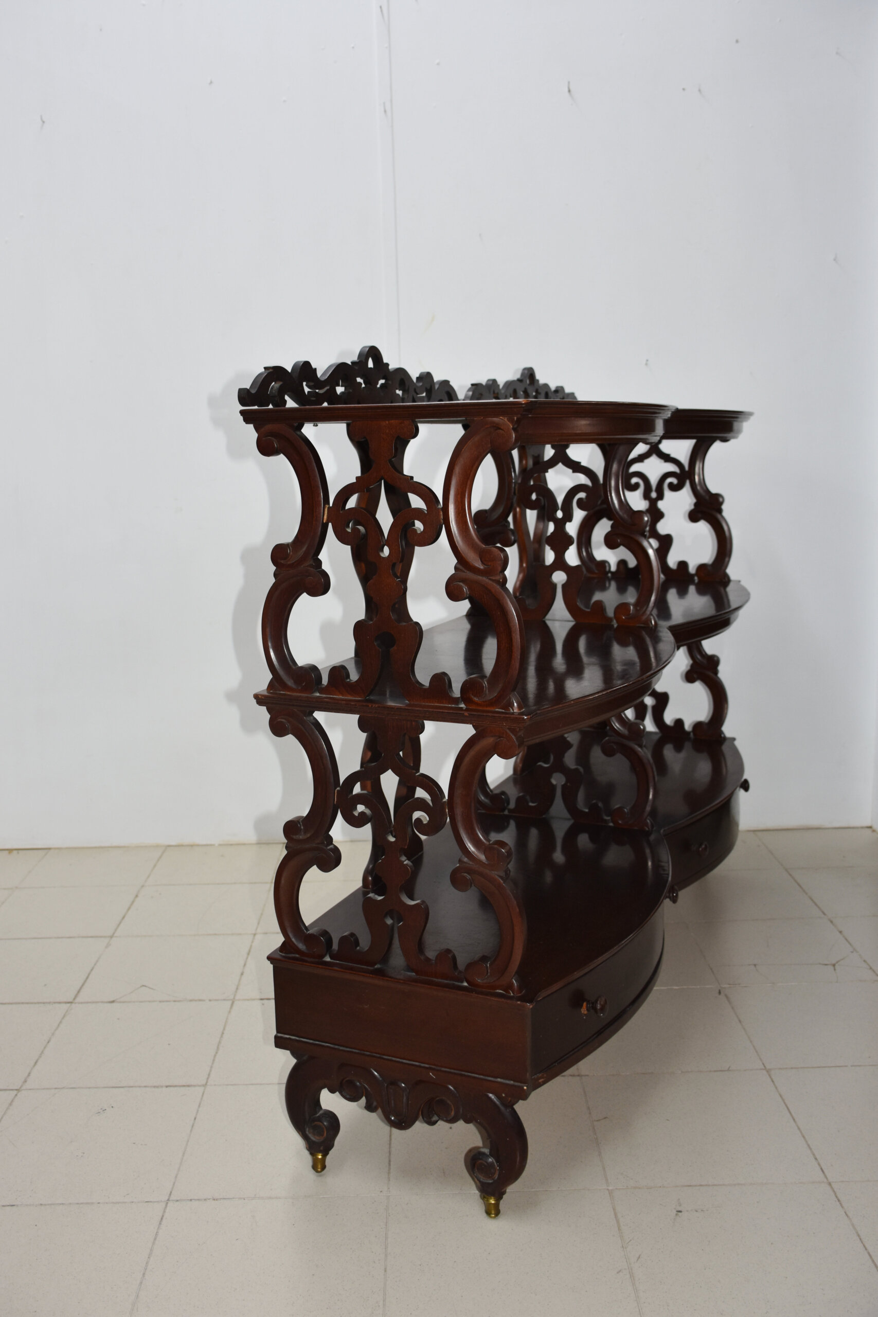 Estantería antigua Victoriana caoba - Imagen 6