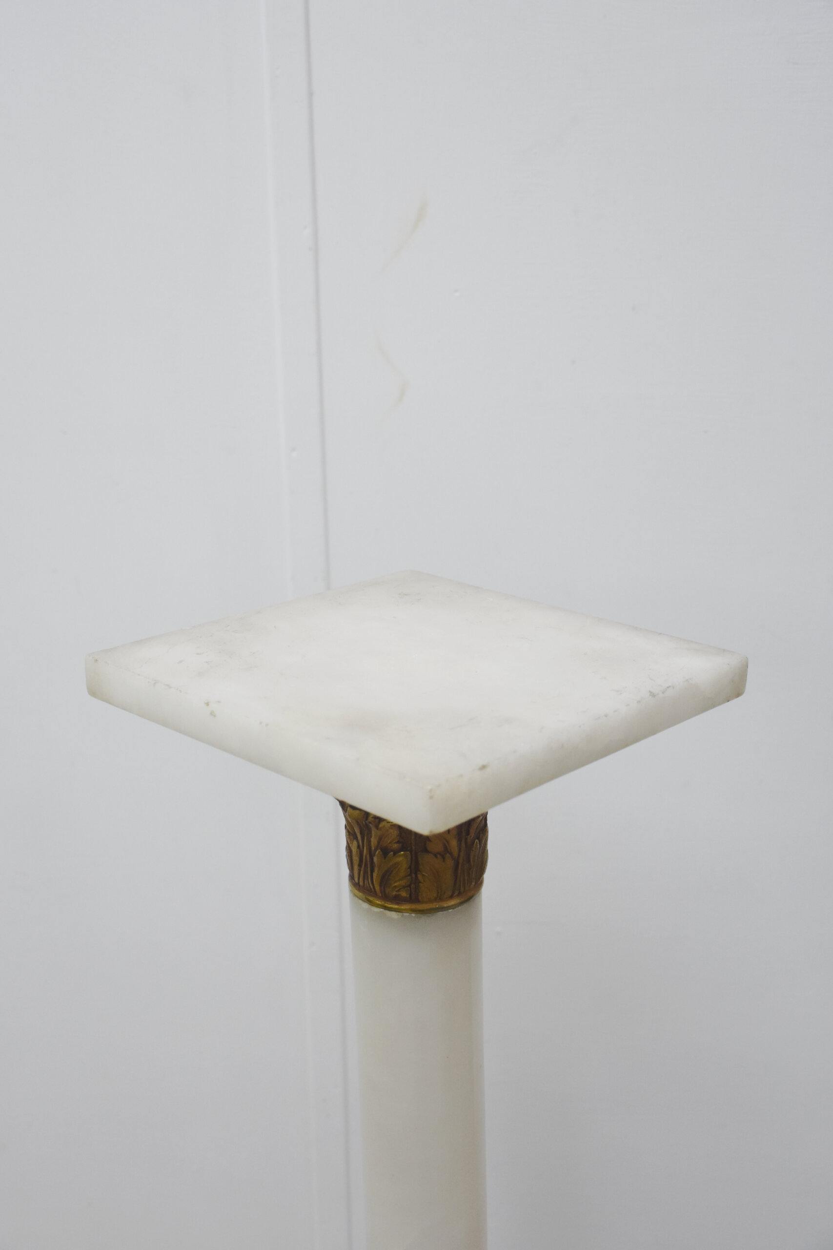 Columna pedestal mármol blanco - Imagen 5