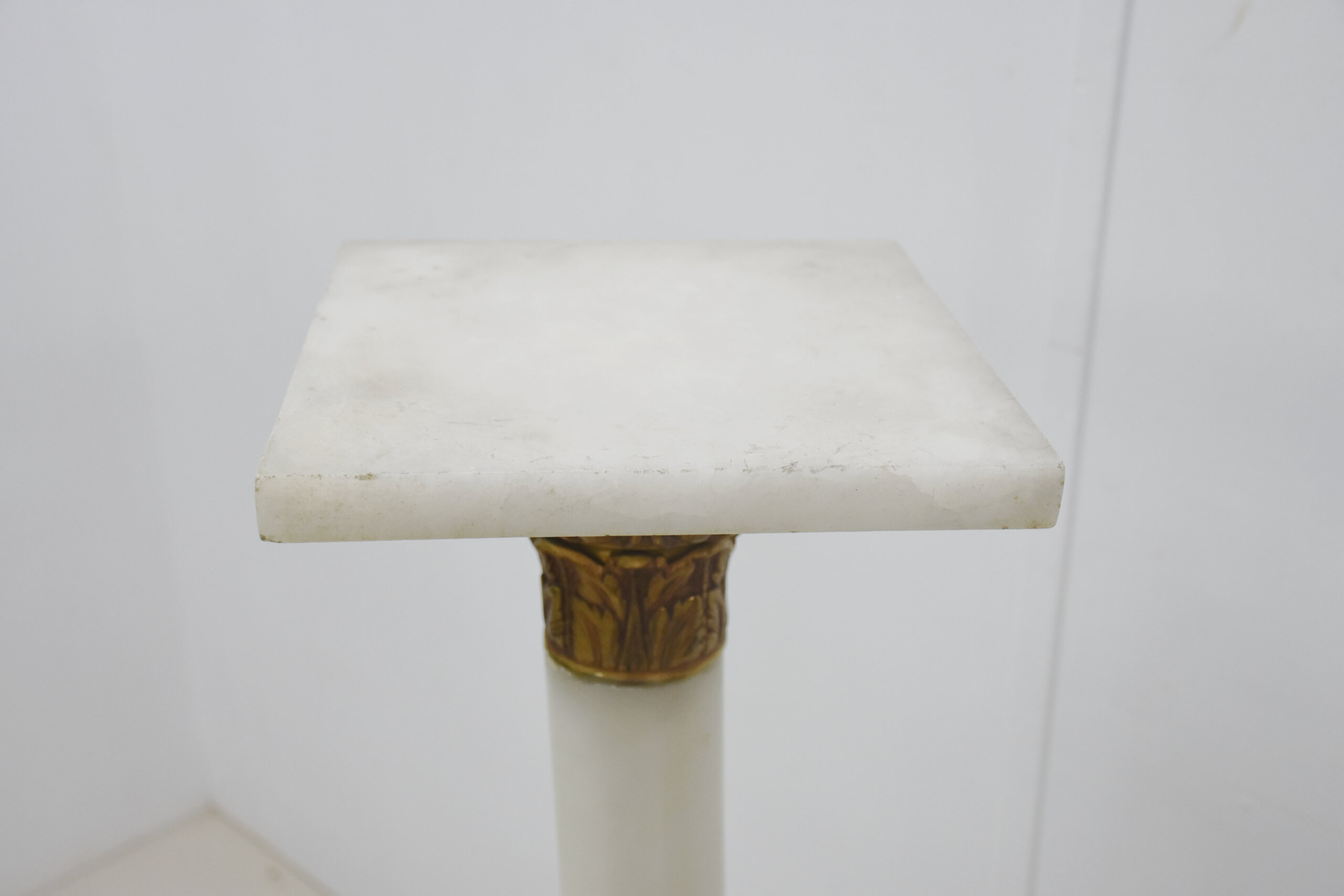 Columna pedestal mármol blanco - Imagen 6