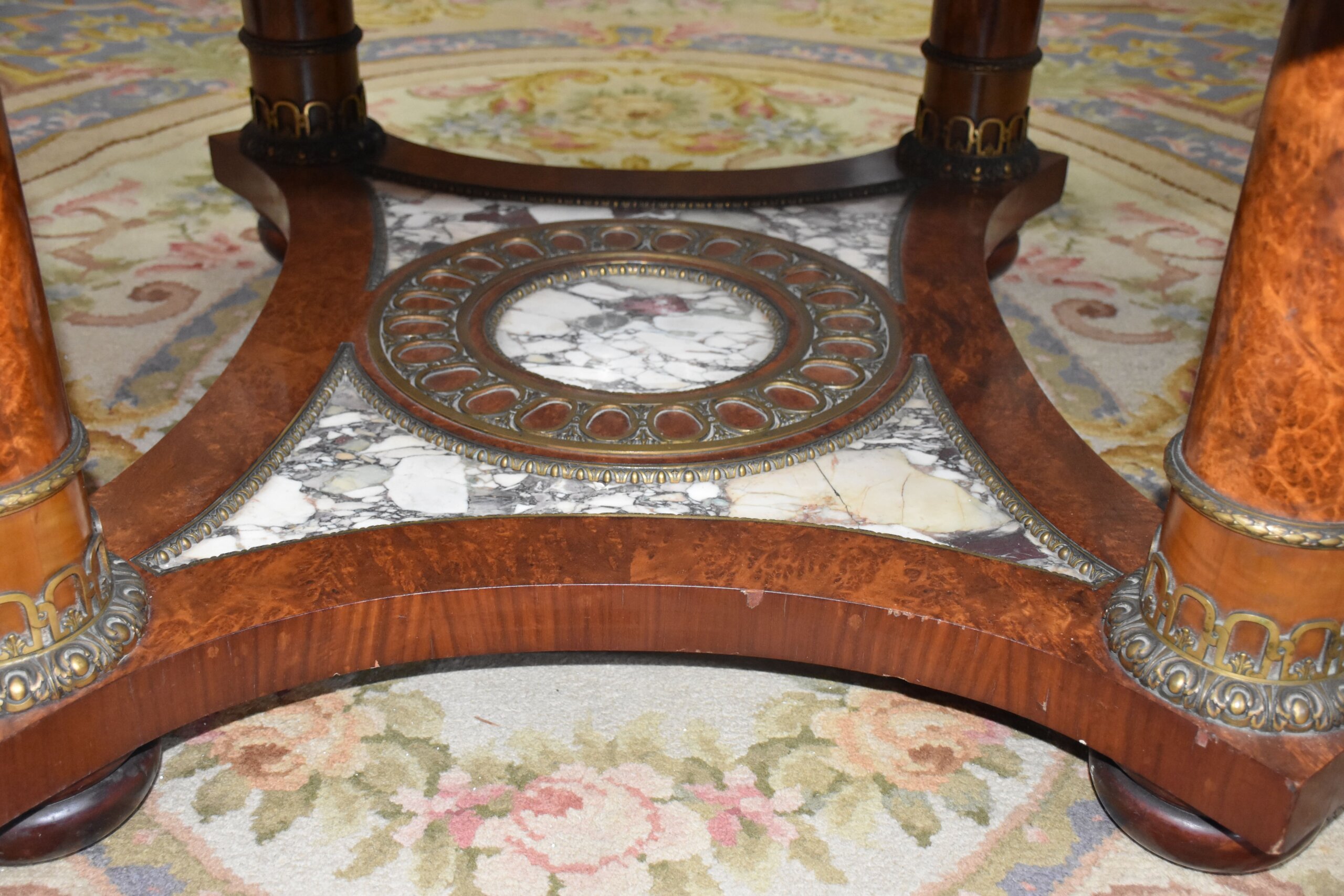 Conjunto mesa y 8 sillas Imperio comedor - Imagen 7
