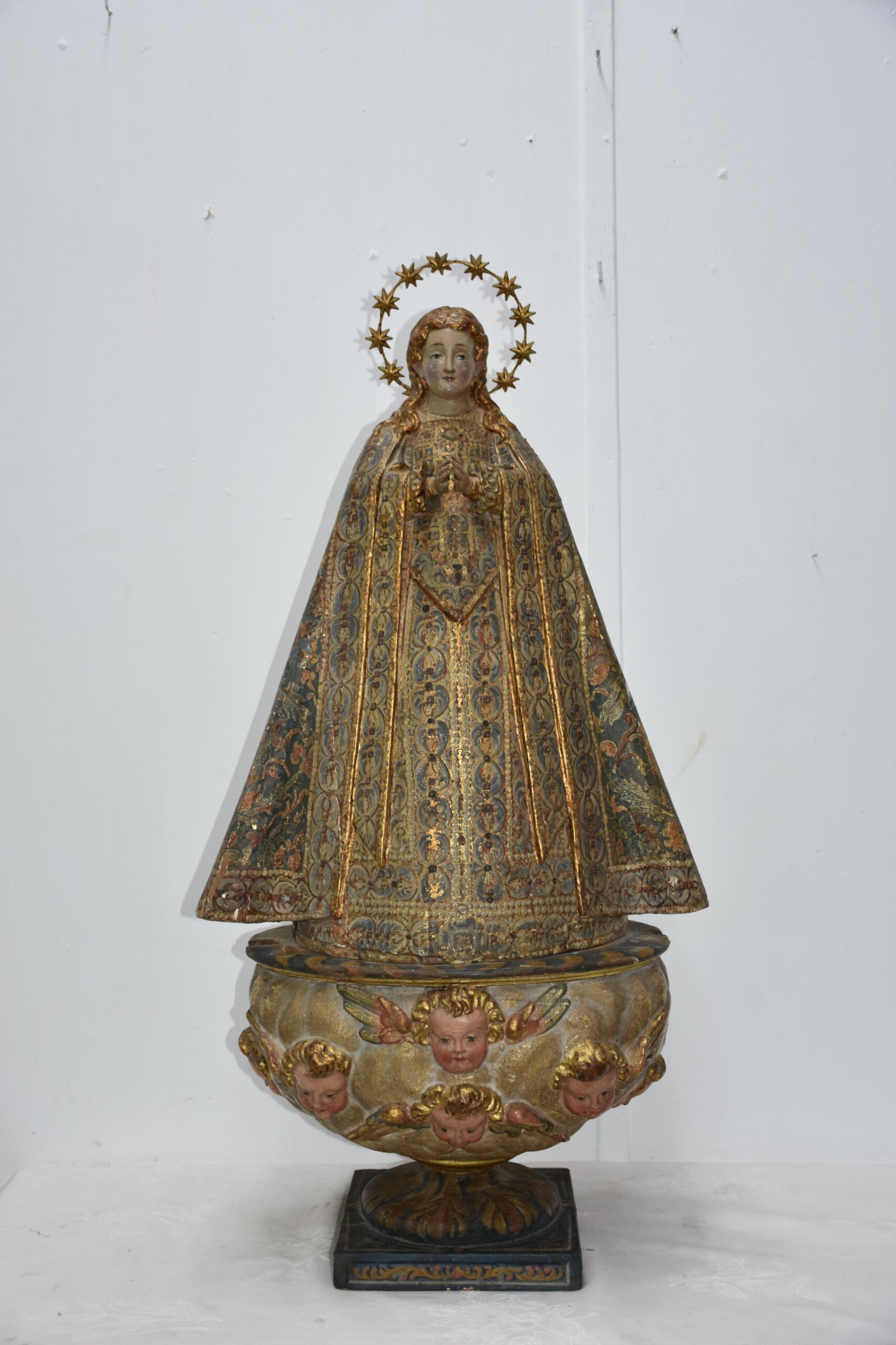 Talla de madera Inmaculada S.XVIII - Imagen 2