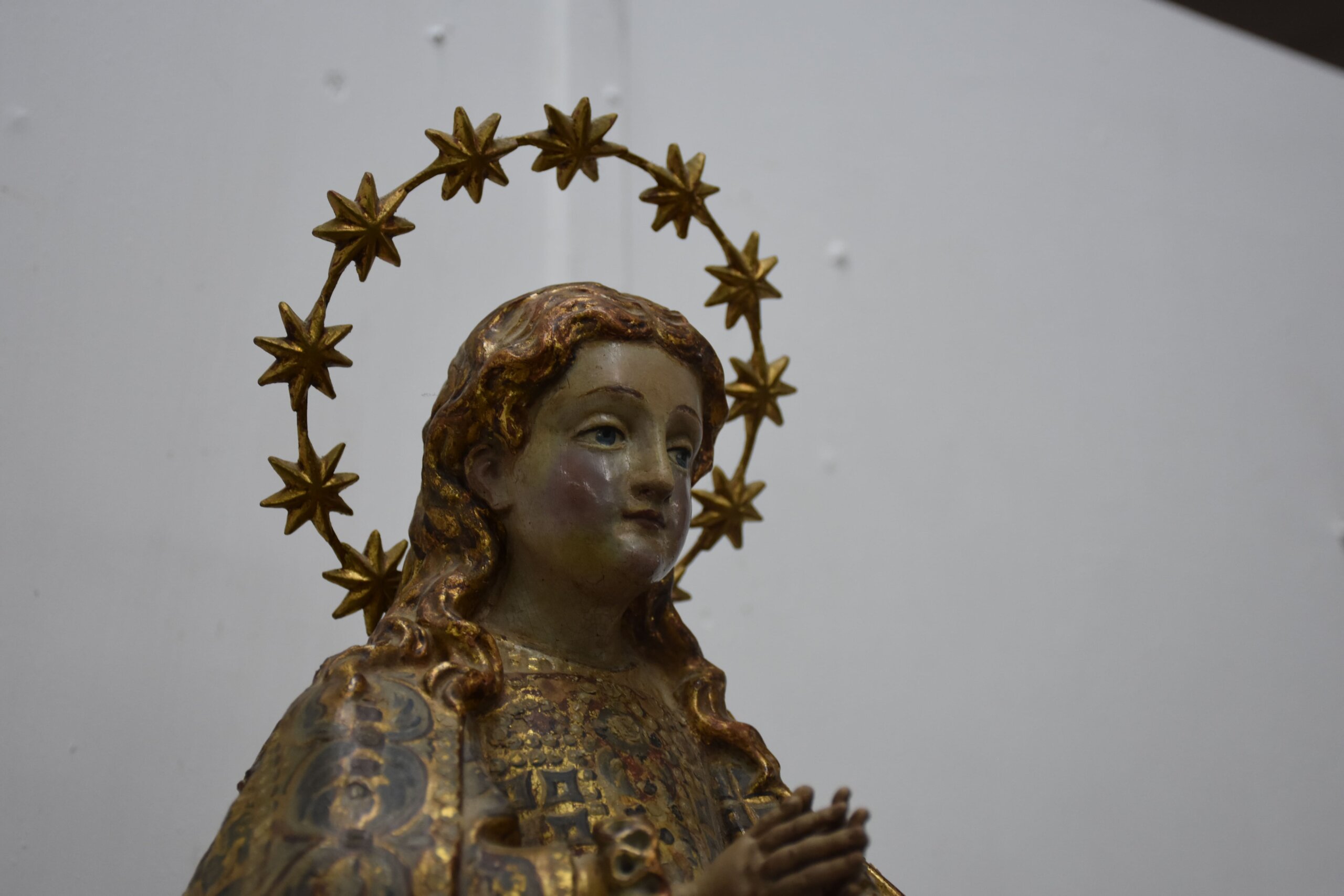 Talla de madera Inmaculada S.XVIII - Imagen 24