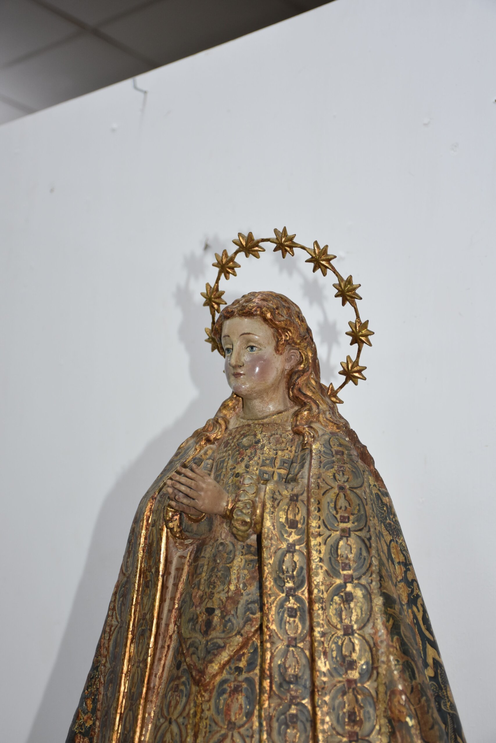 Talla de madera Inmaculada S.XVIII - Imagen 5